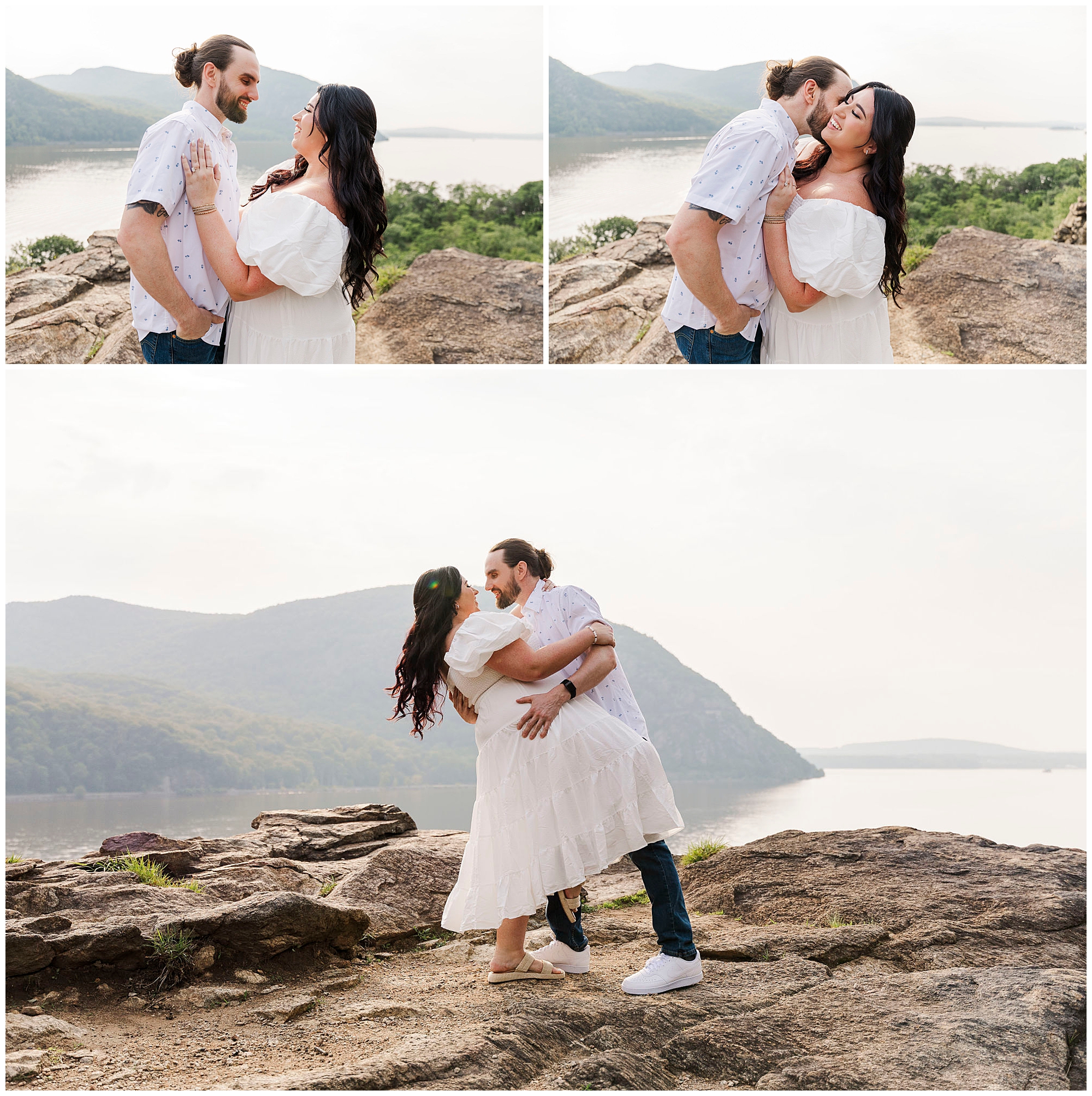Fabulous cold spring engagement session