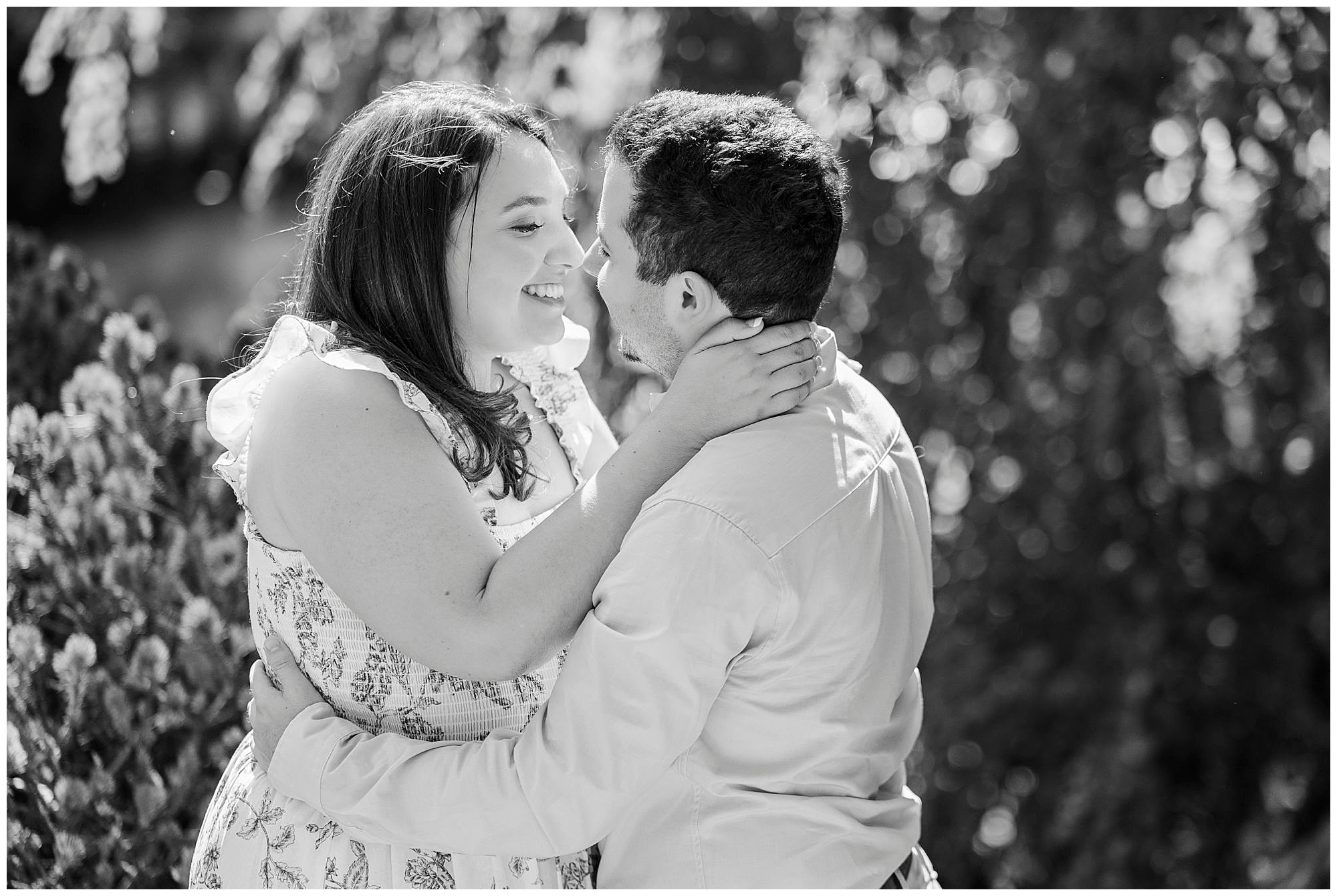 stunning engagement session at stonecrop gardens in cold spring