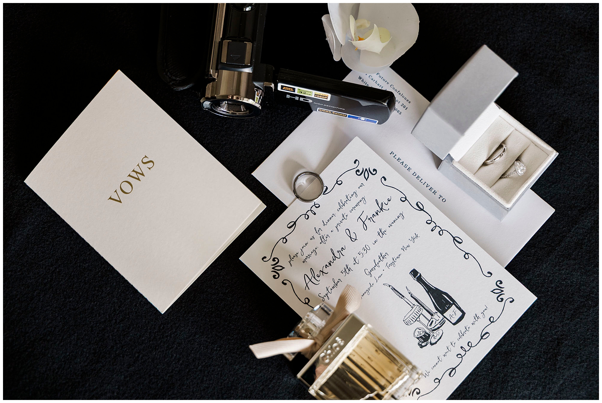 Trendy Goosefeather Wedding in Tarrytown