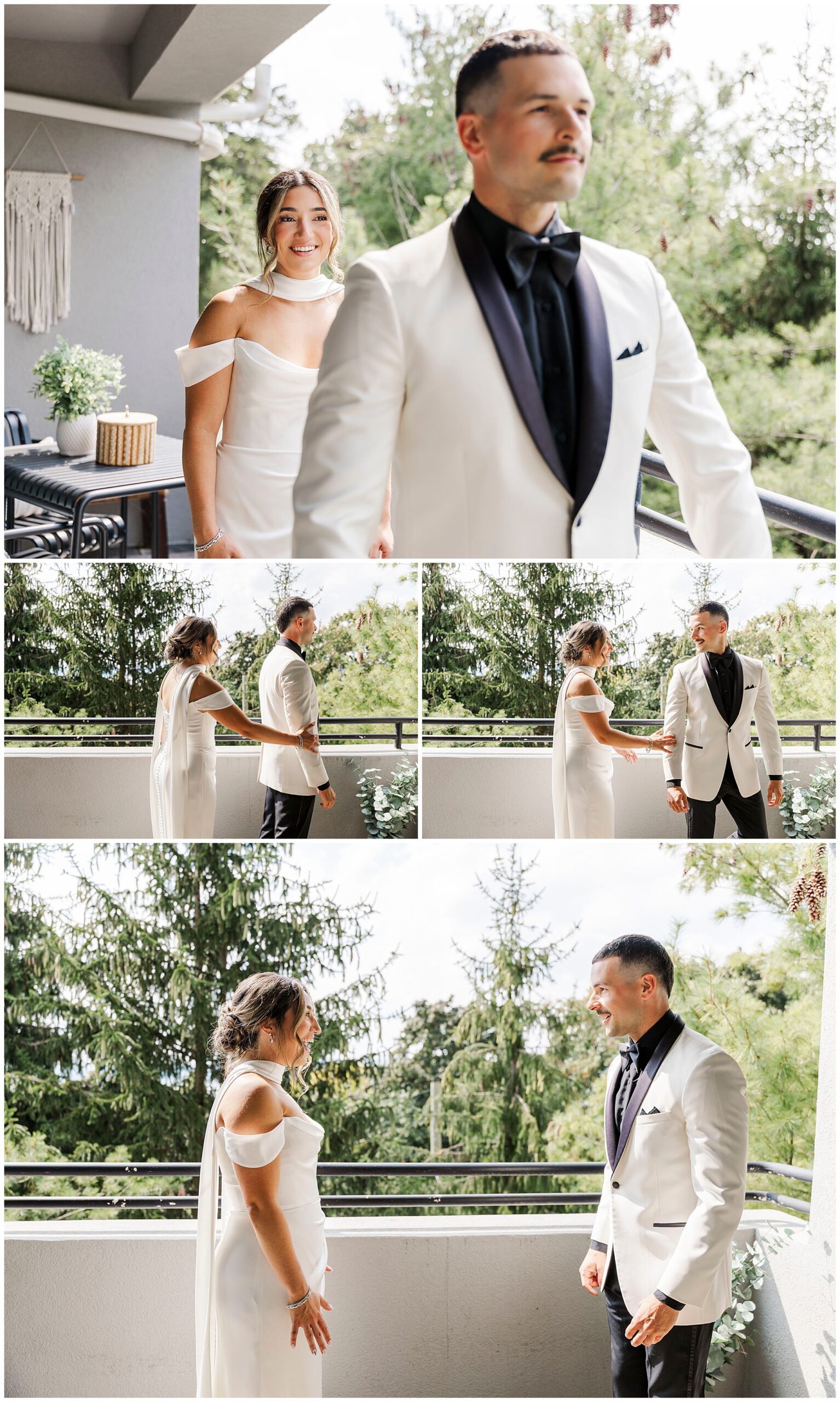 Modern Goosefeather Wedding in Tarrytown