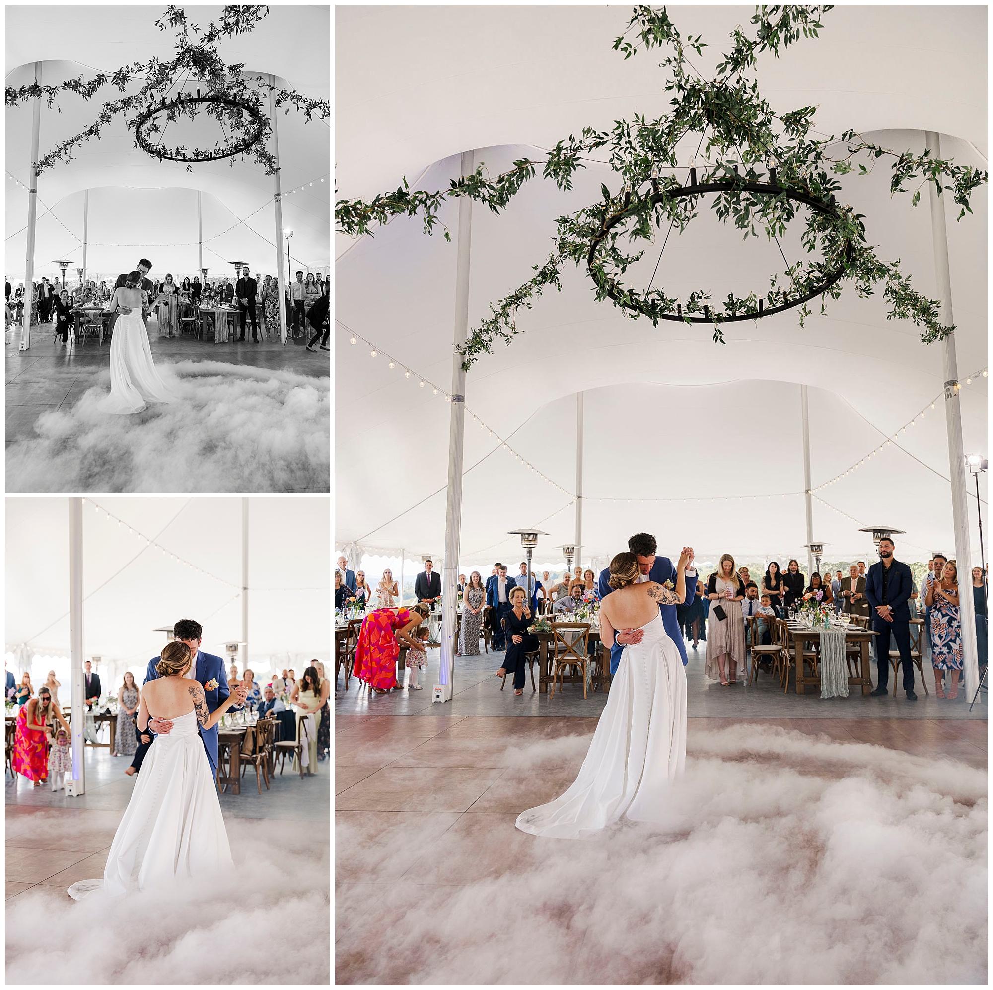 scenic wedding at seminary hill