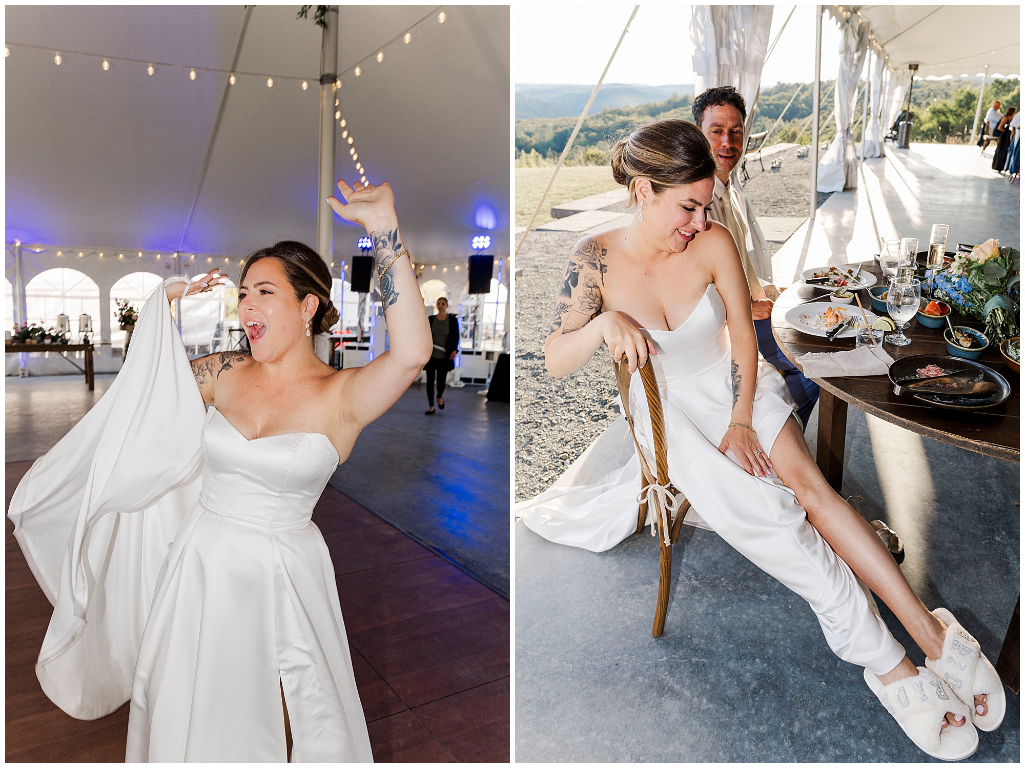 cozy wedding at seminary hill