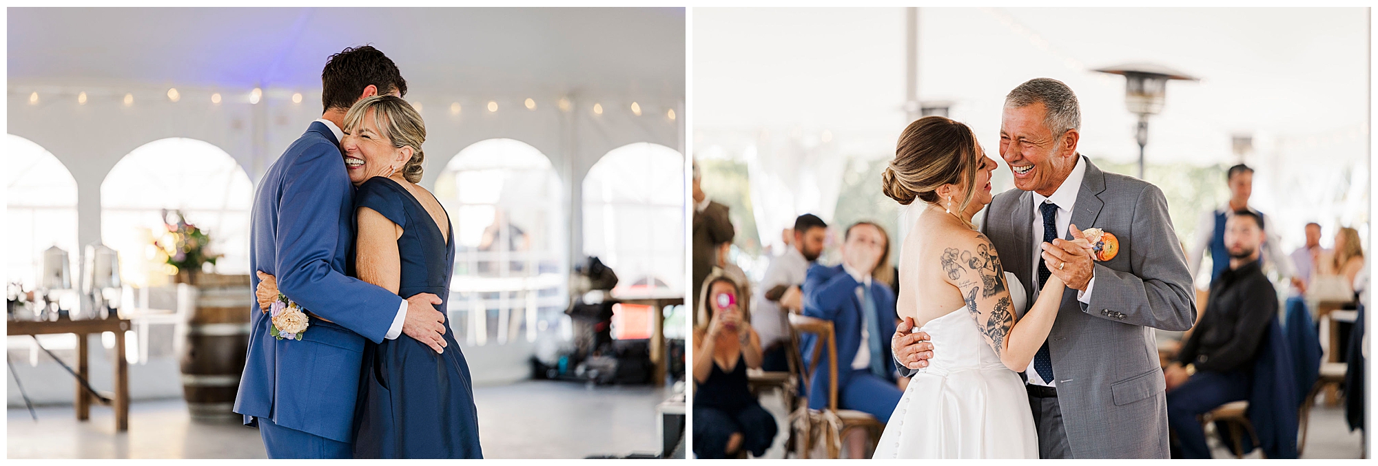 authentic wedding at seminary hill