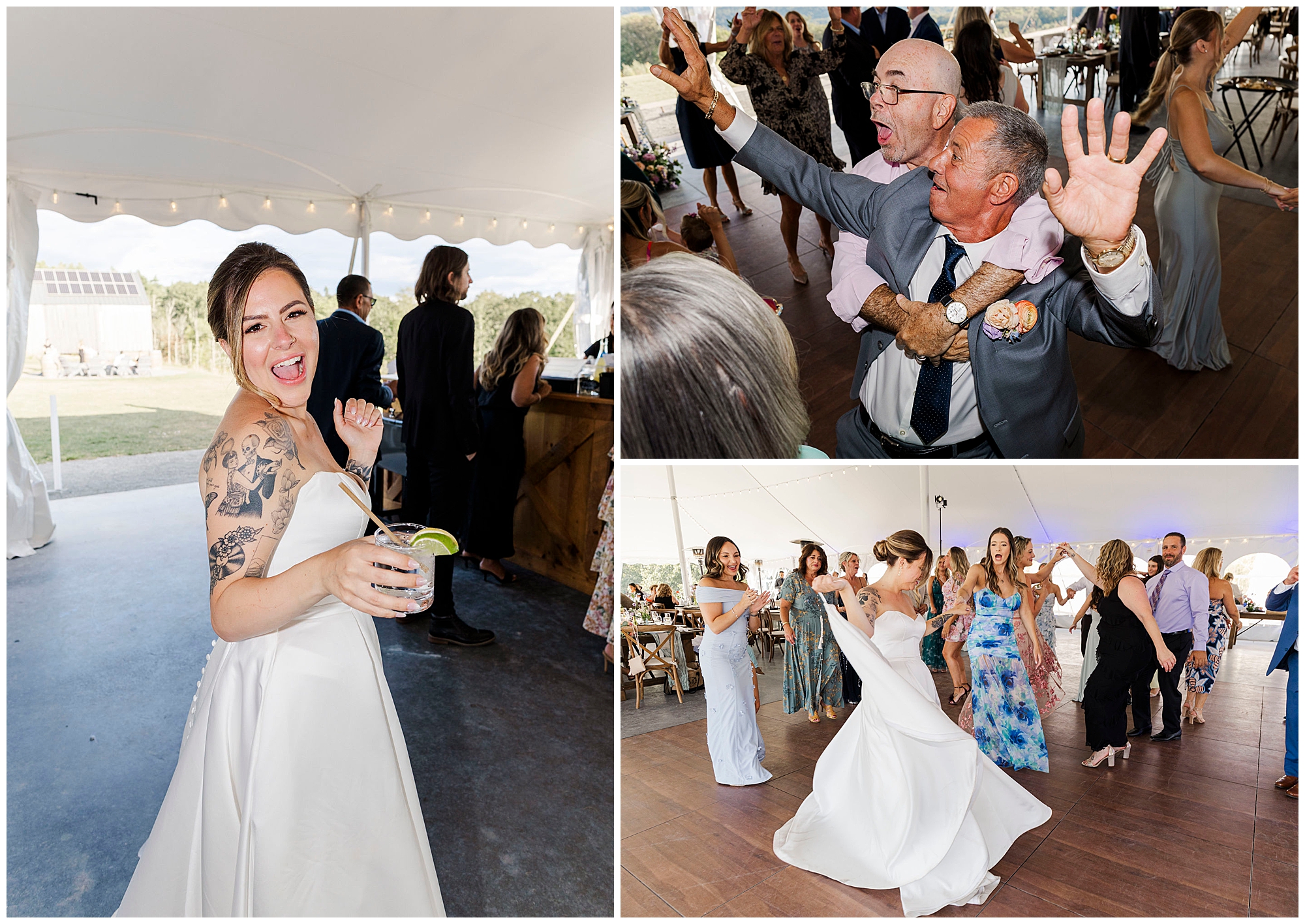 stylish wedding at seminary hill