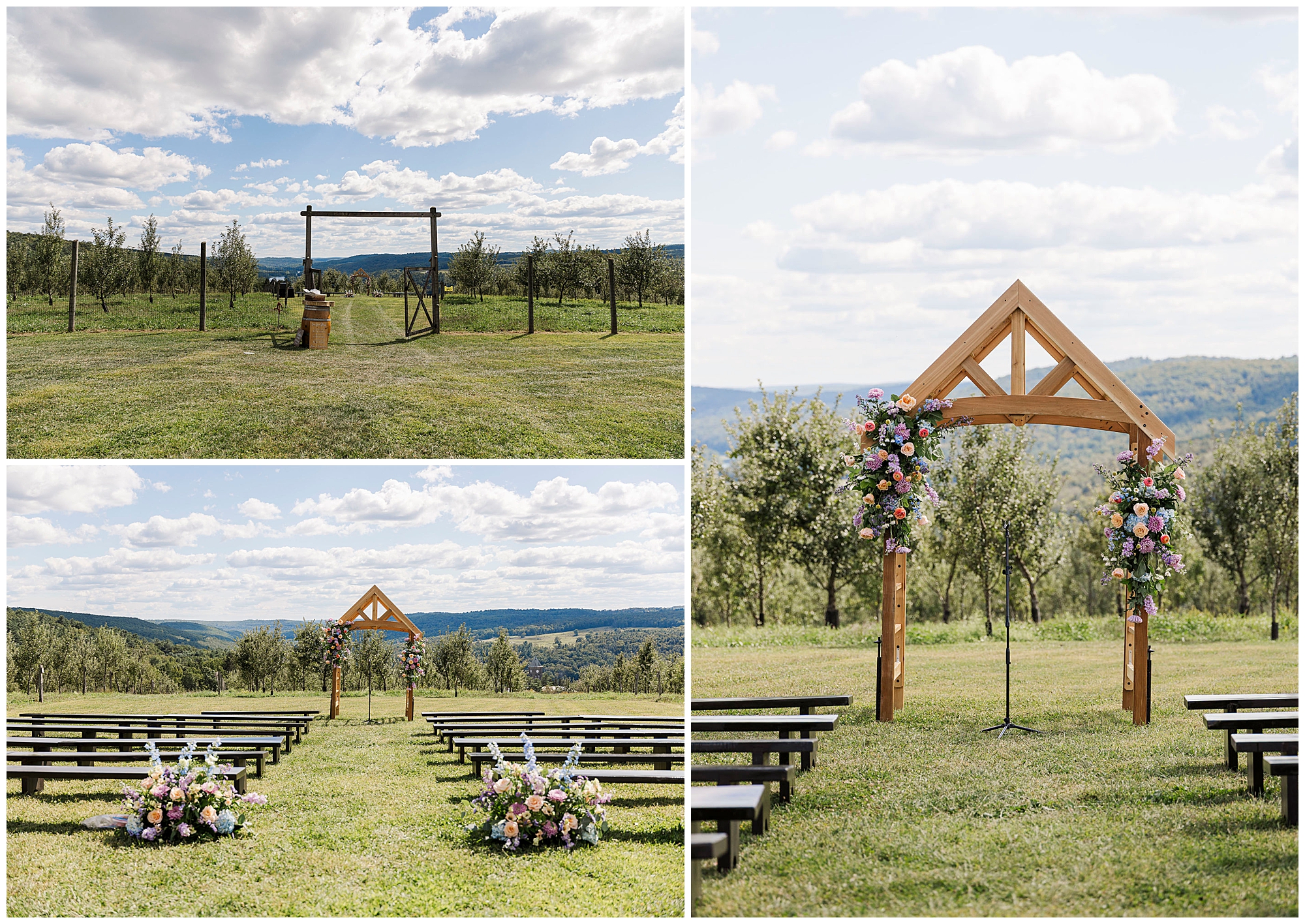 cheerful wedding at seminary hill