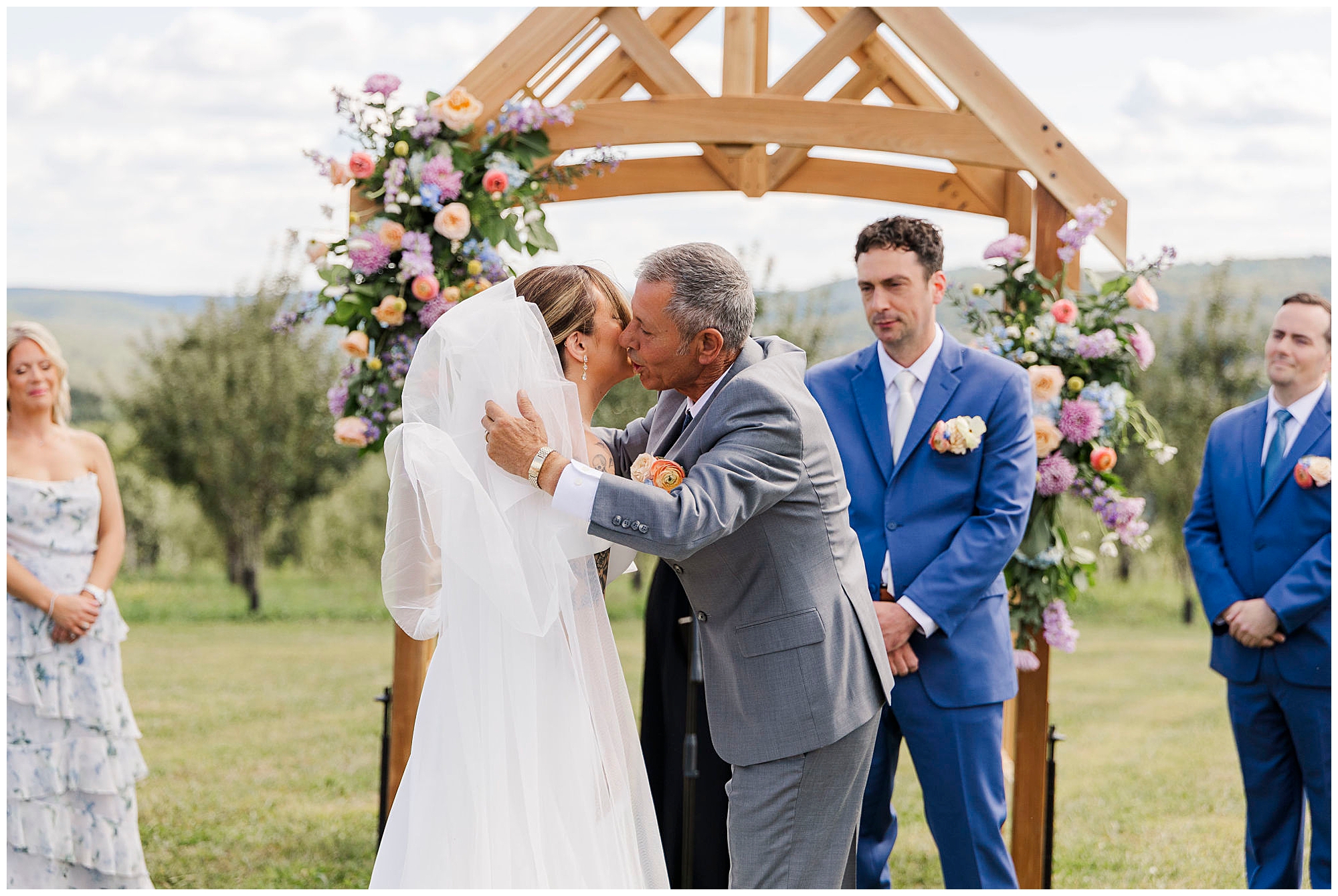 joyous wedding at seminary hill