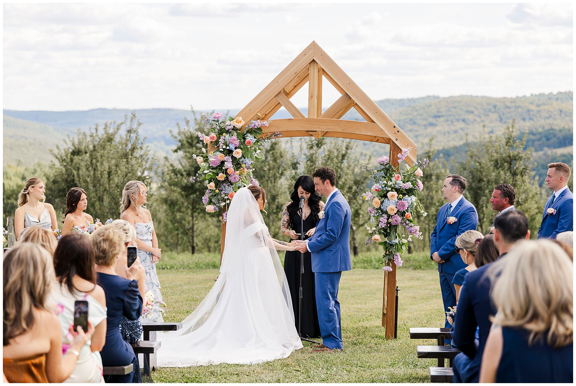 terrific wedding at seminary hill