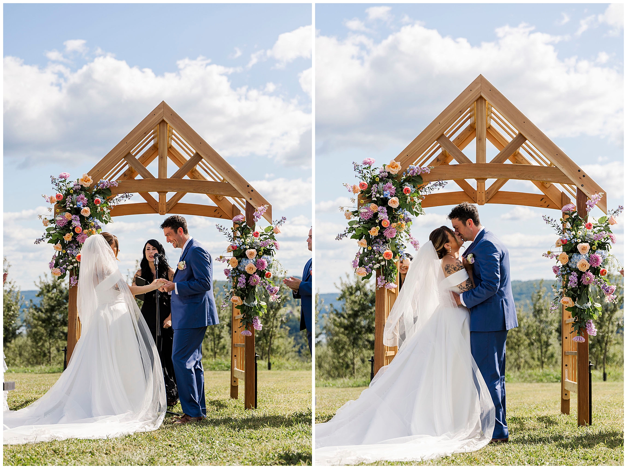 radiant wedding at seminary hill