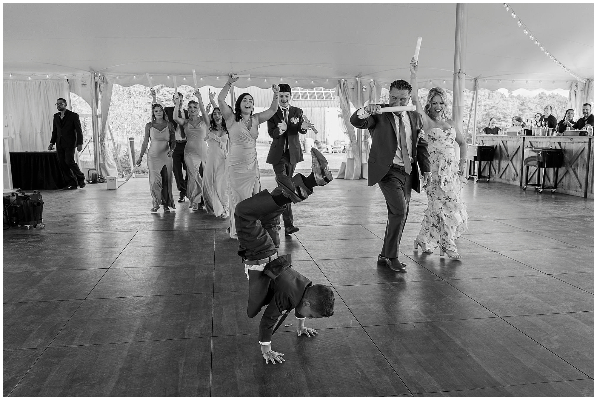 incredible wedding at seminary hill