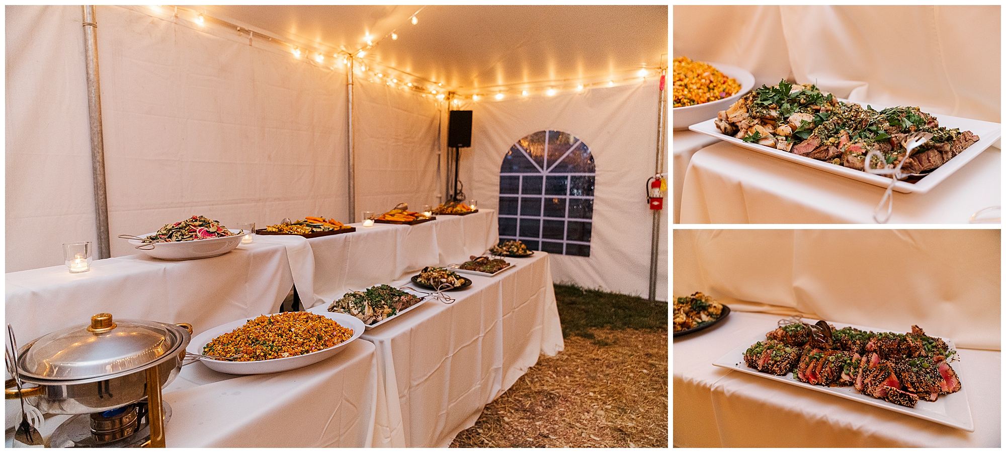 Magical Beacon wedding at The Yard