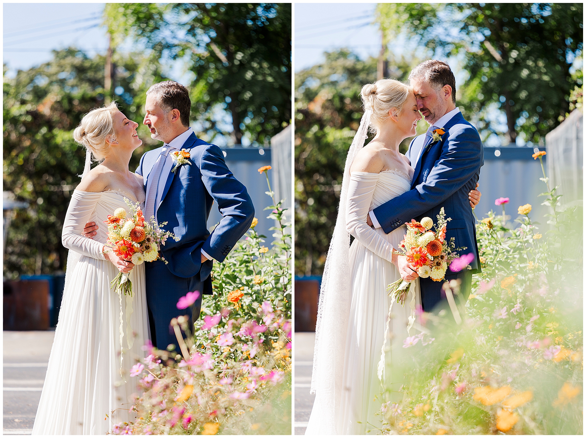 Lively Beacon wedding at The Yard