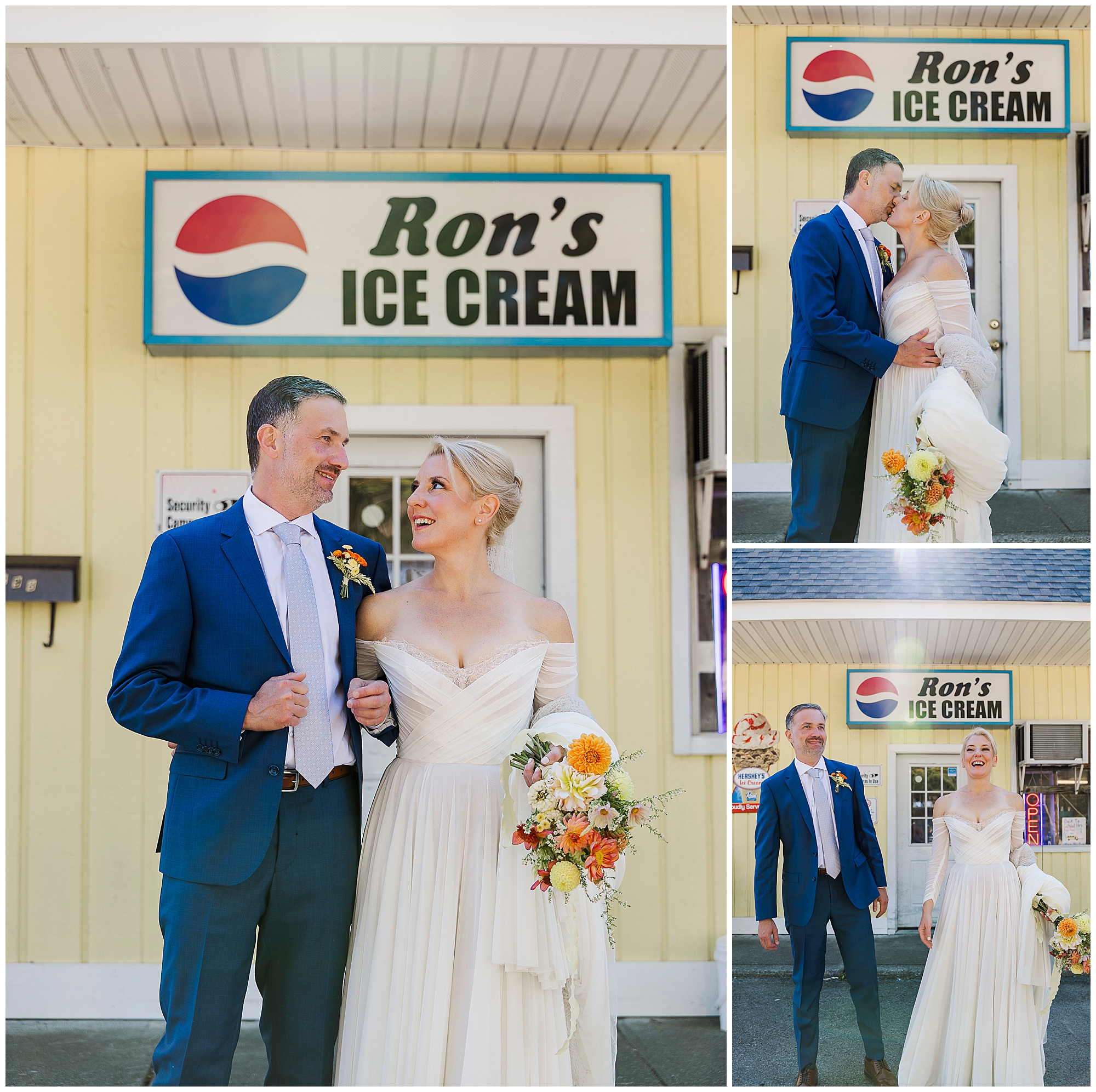 Authentic Beacon wedding at The Yard