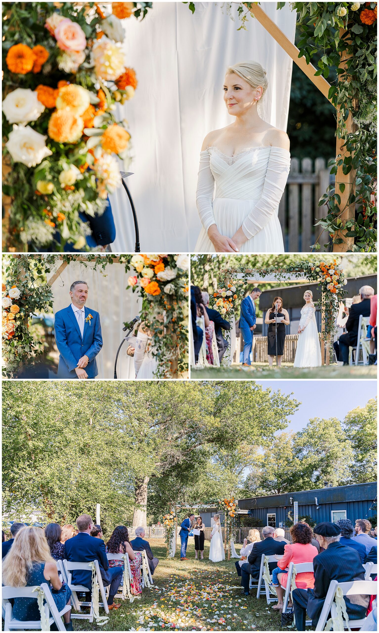 Playful Beacon wedding at The Yard