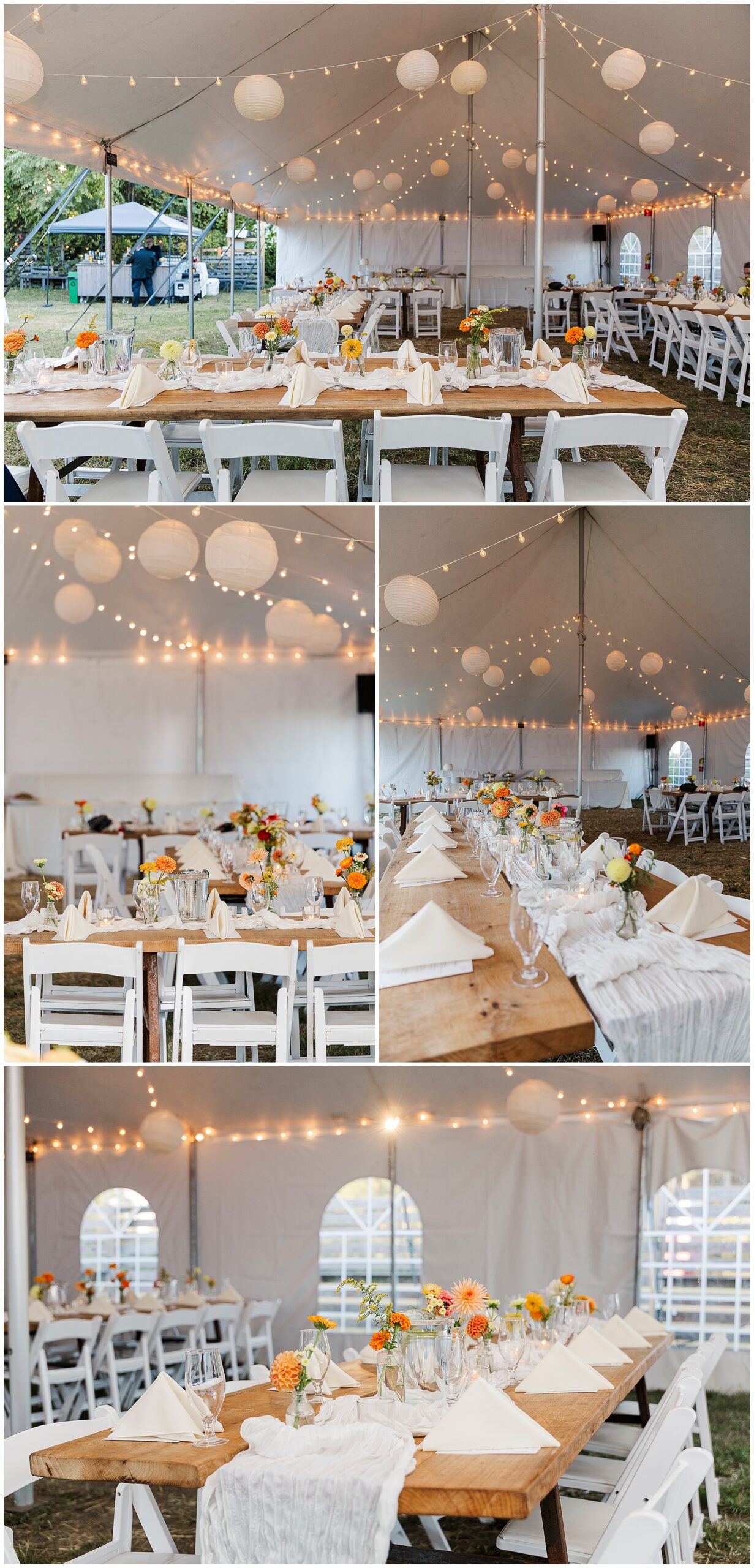 Joyful Beacon wedding at The Yard