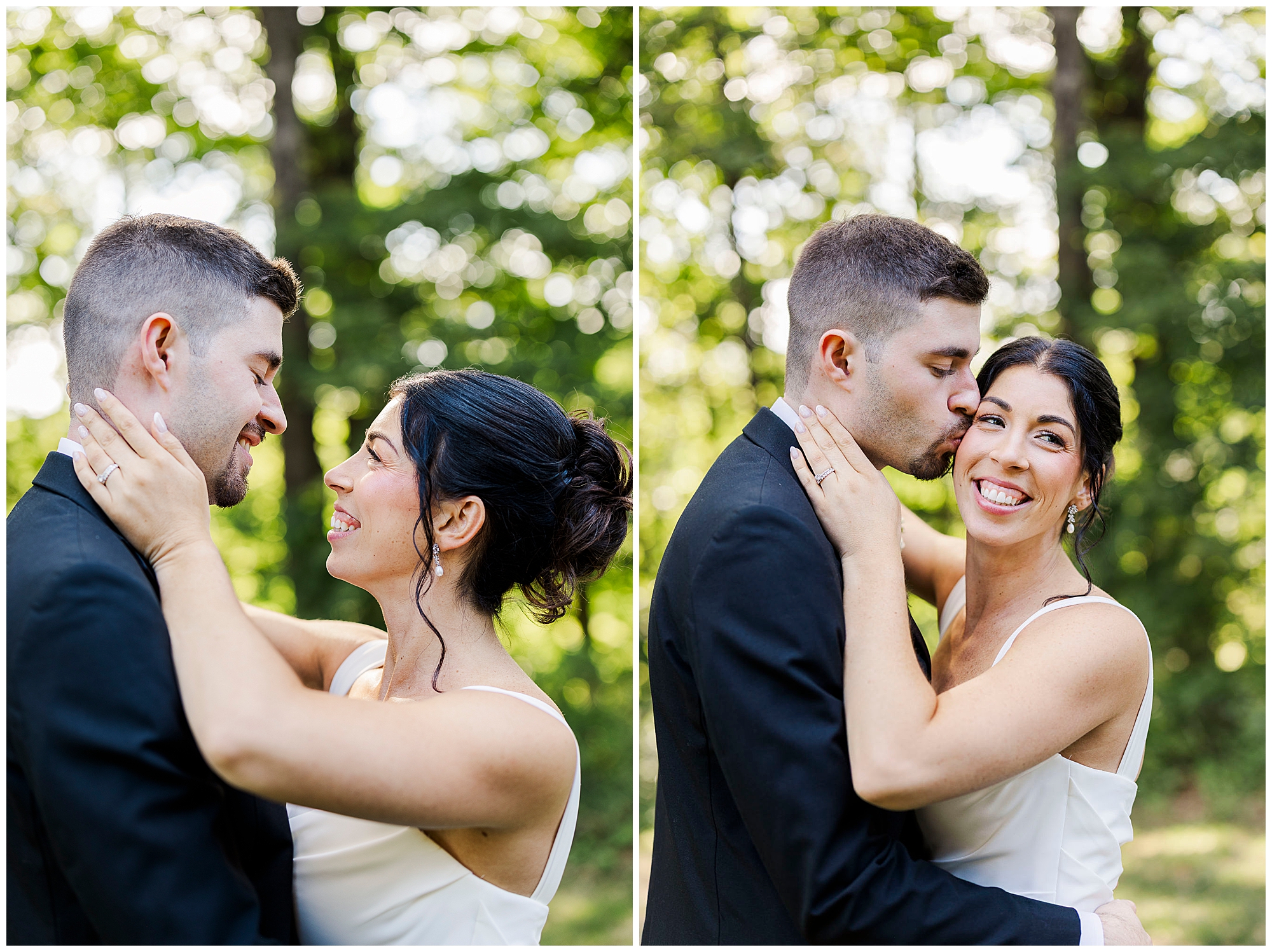 candid le chateau wedding reception