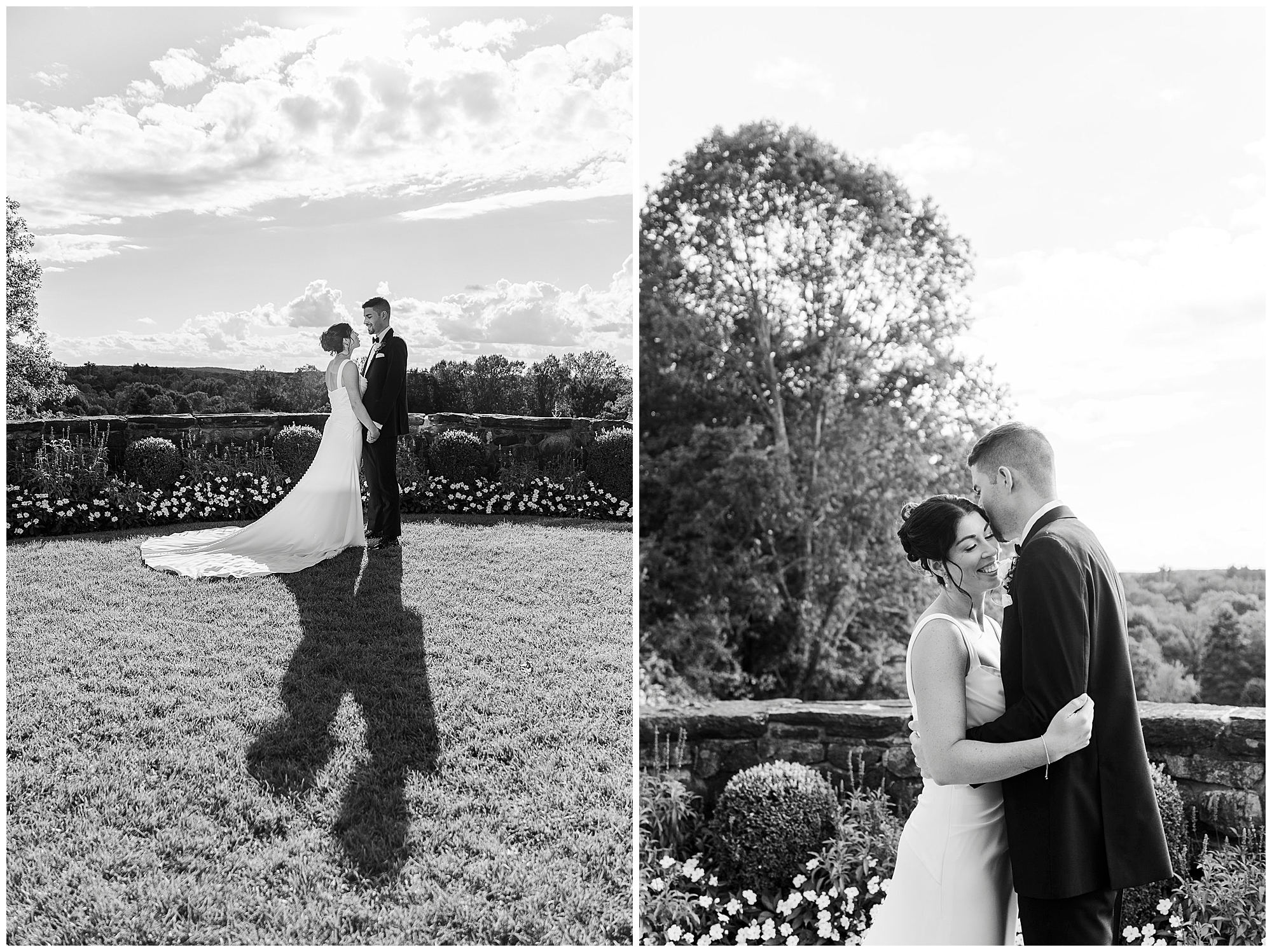 intimate le chateau wedding reception