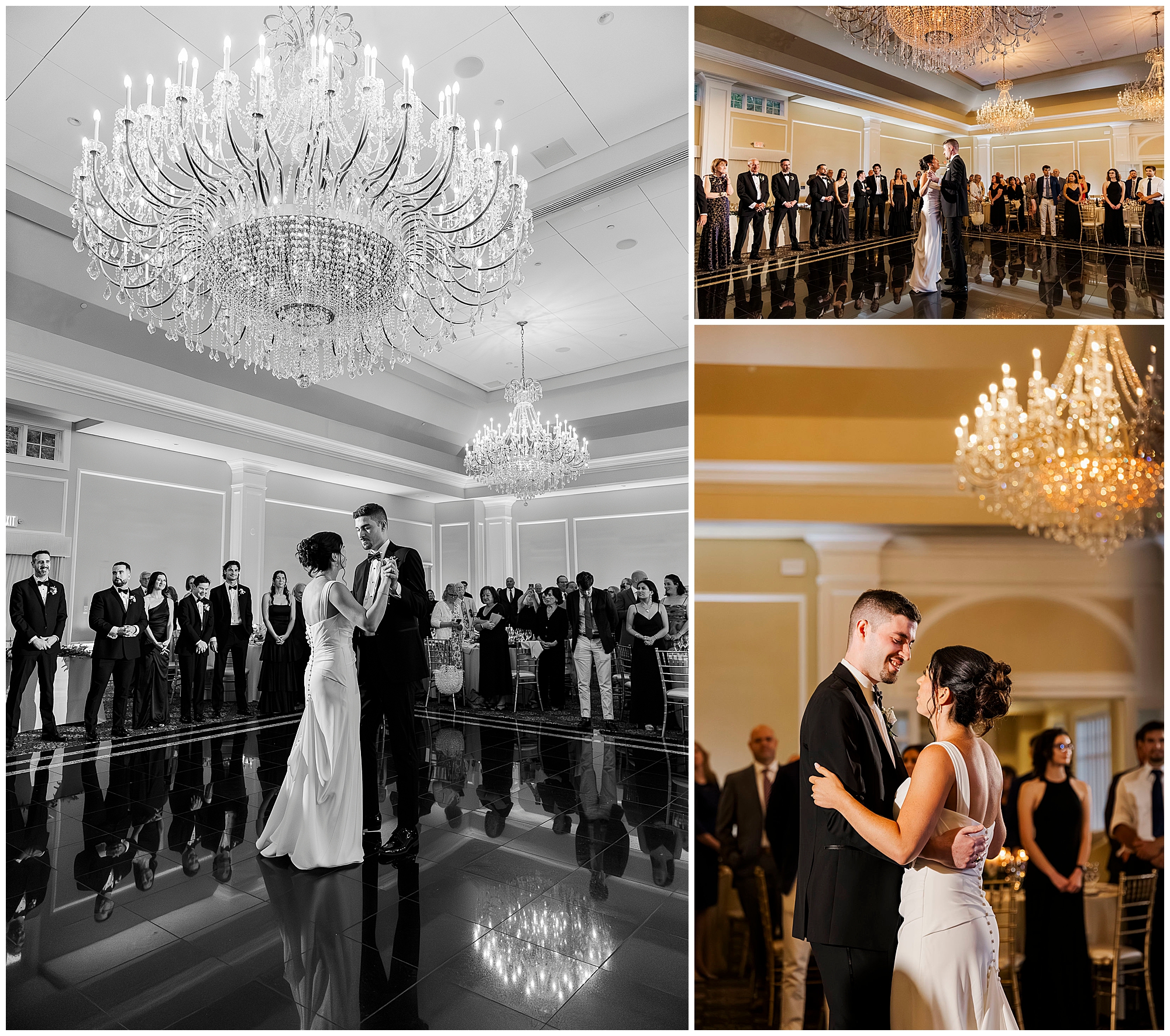 romantic le chateau wedding reception
