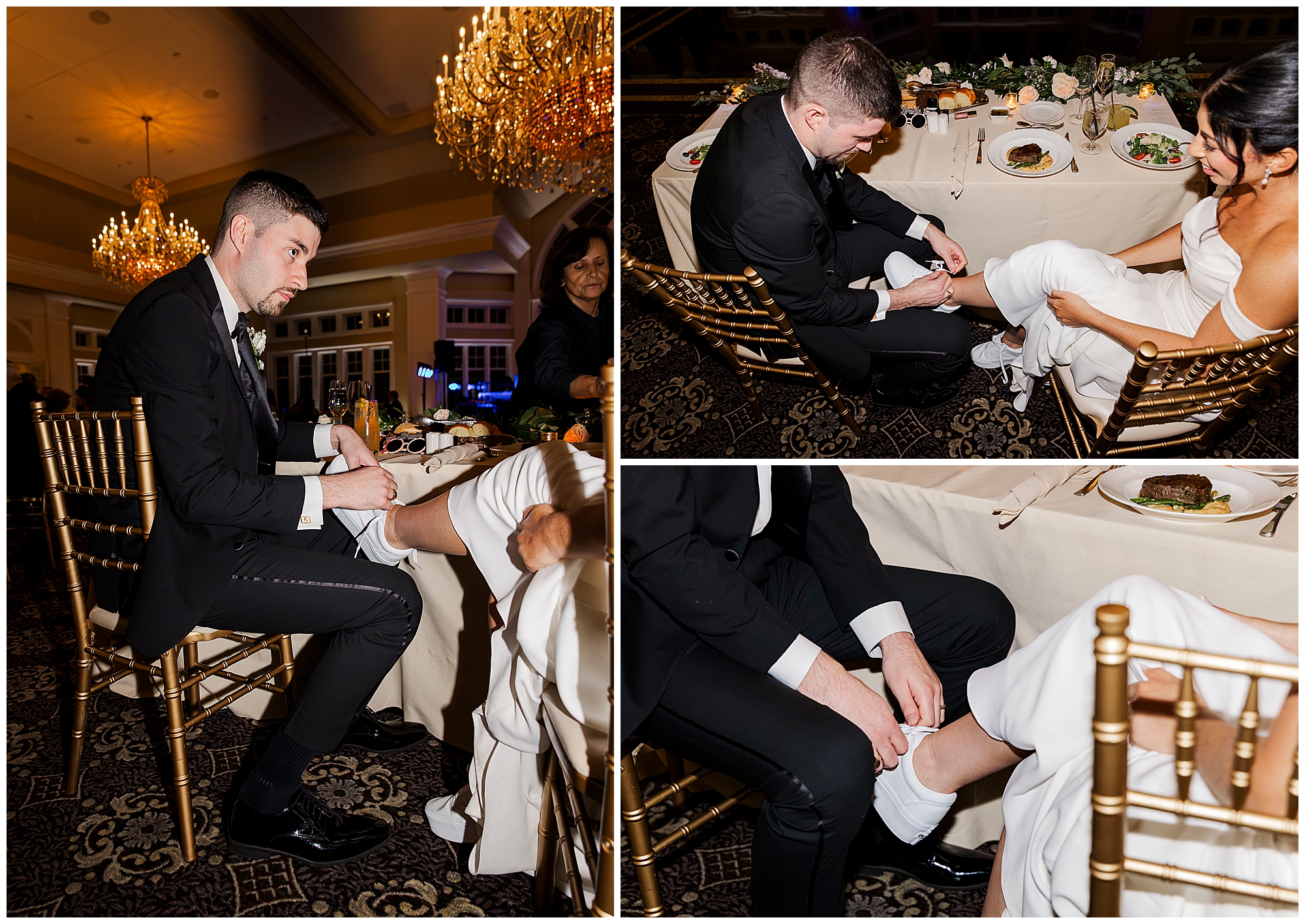 stunning le chateau wedding reception