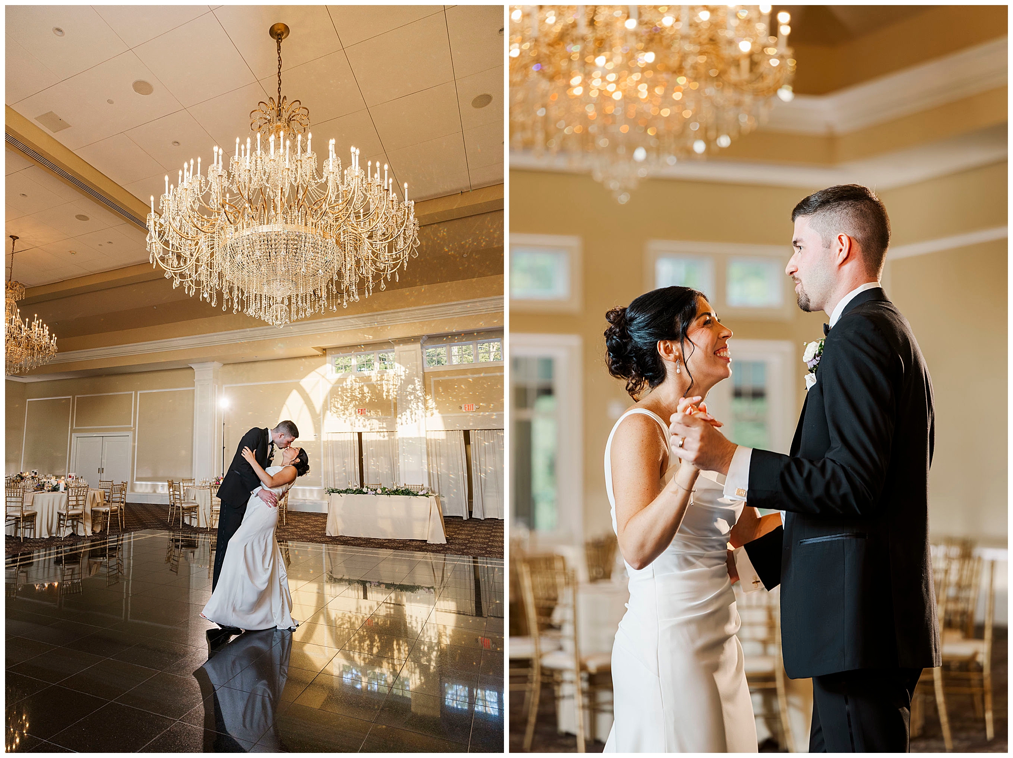 playful le chateau wedding reception