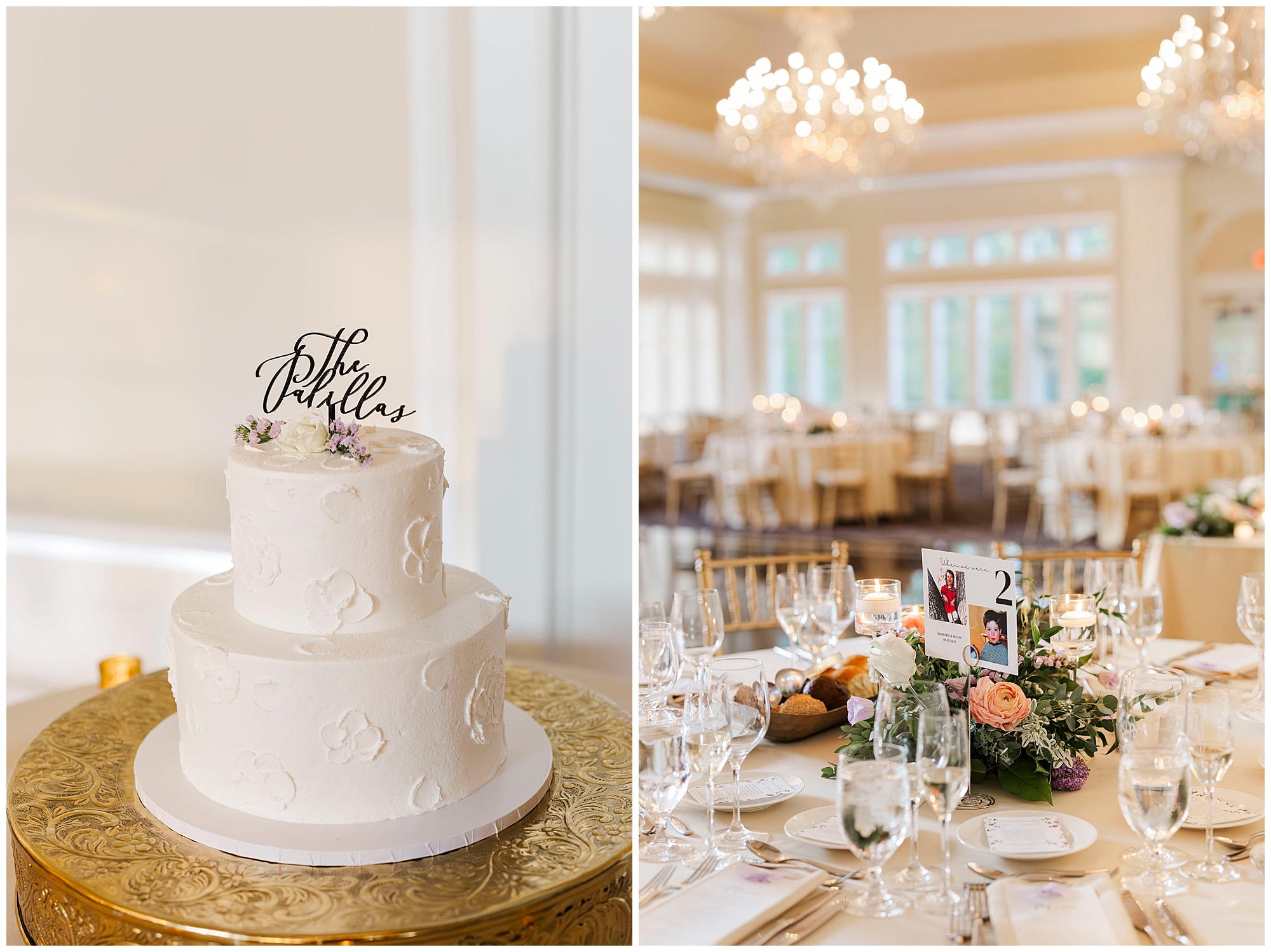 striking le chateau wedding reception