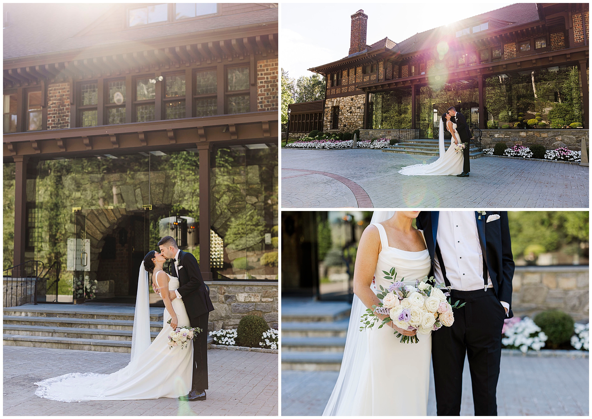 stylish le chateau wedding reception