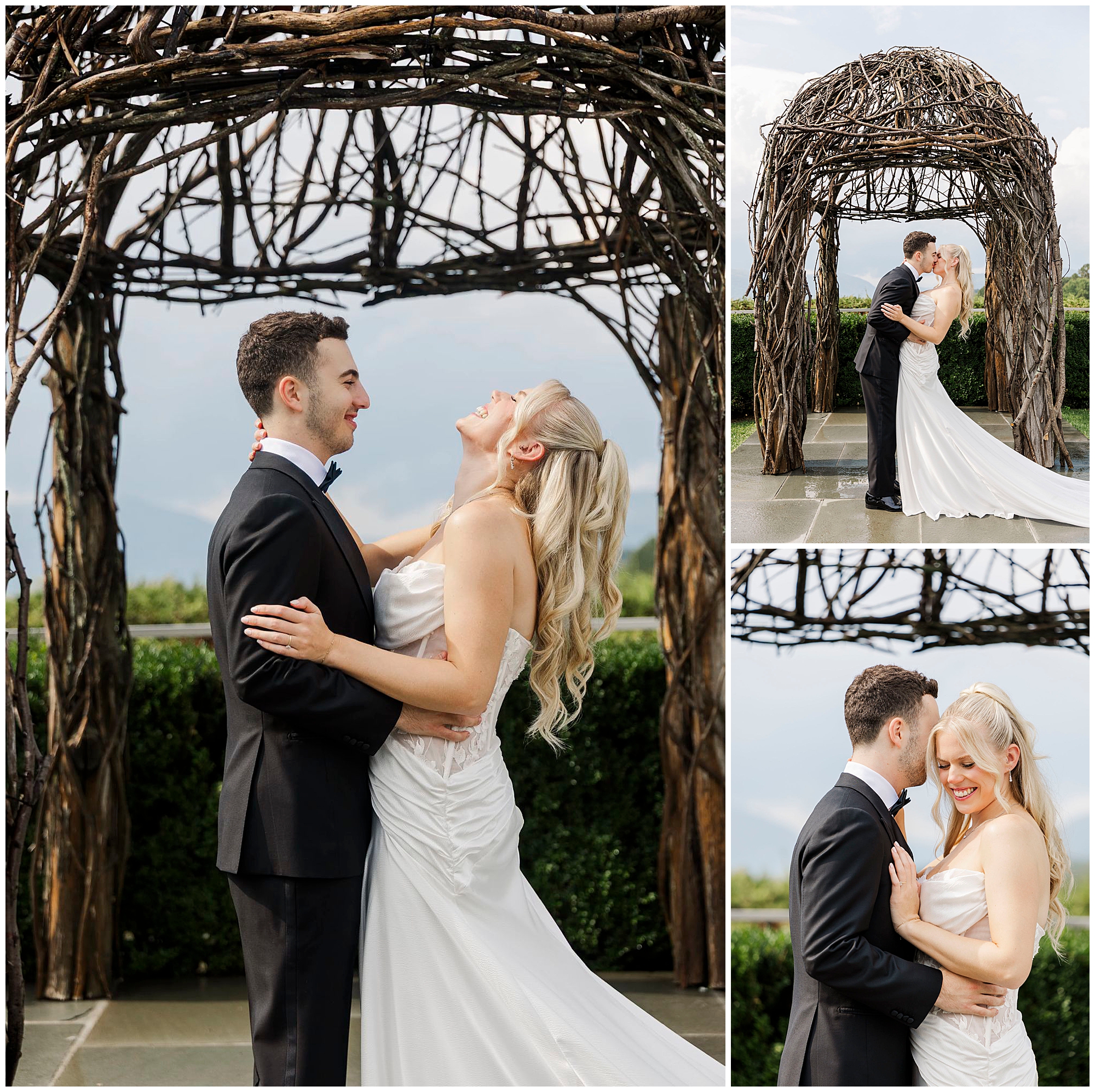 Natural wedding at The Garrison in New York