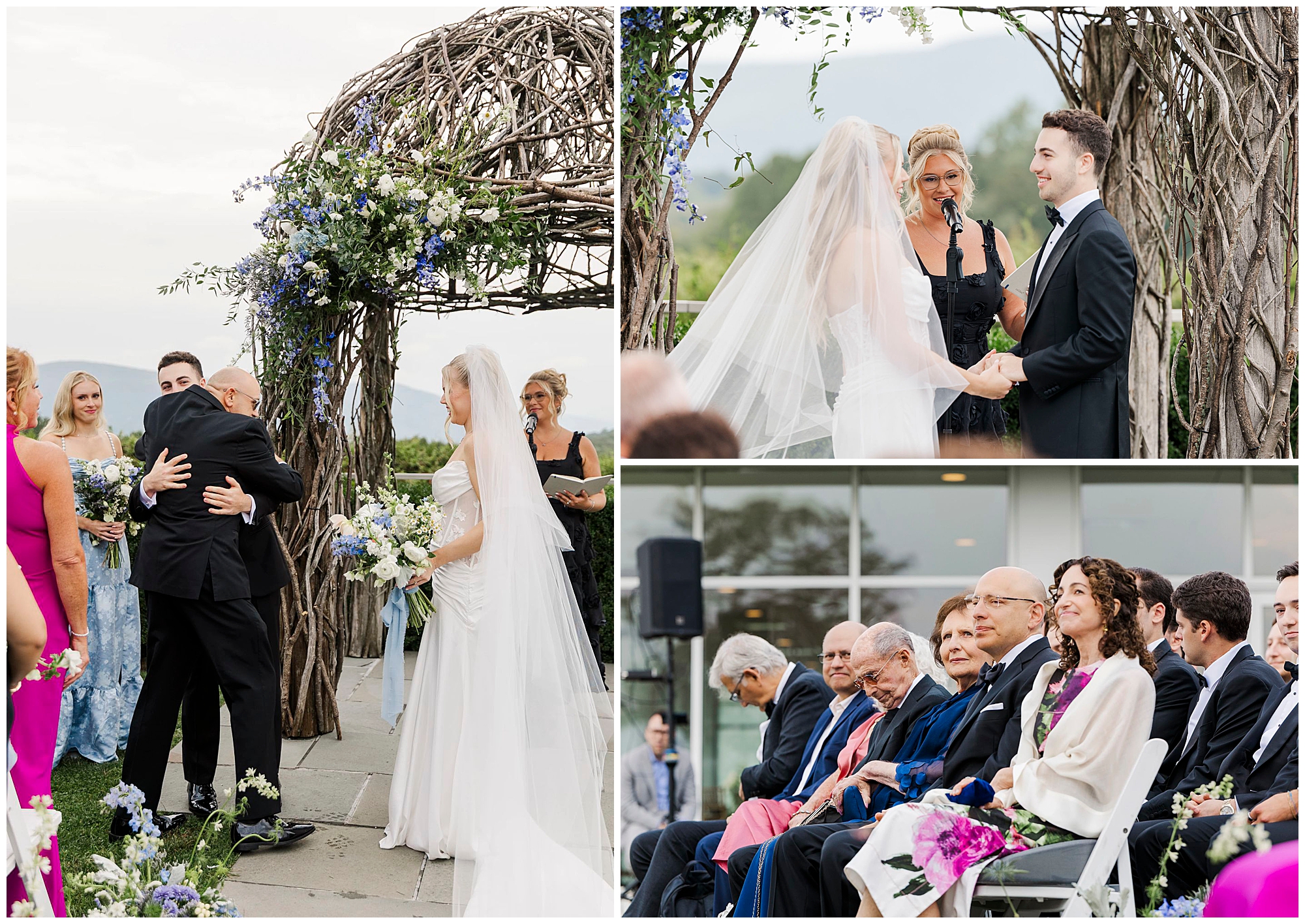 Sweet wedding at The Garrison in New York