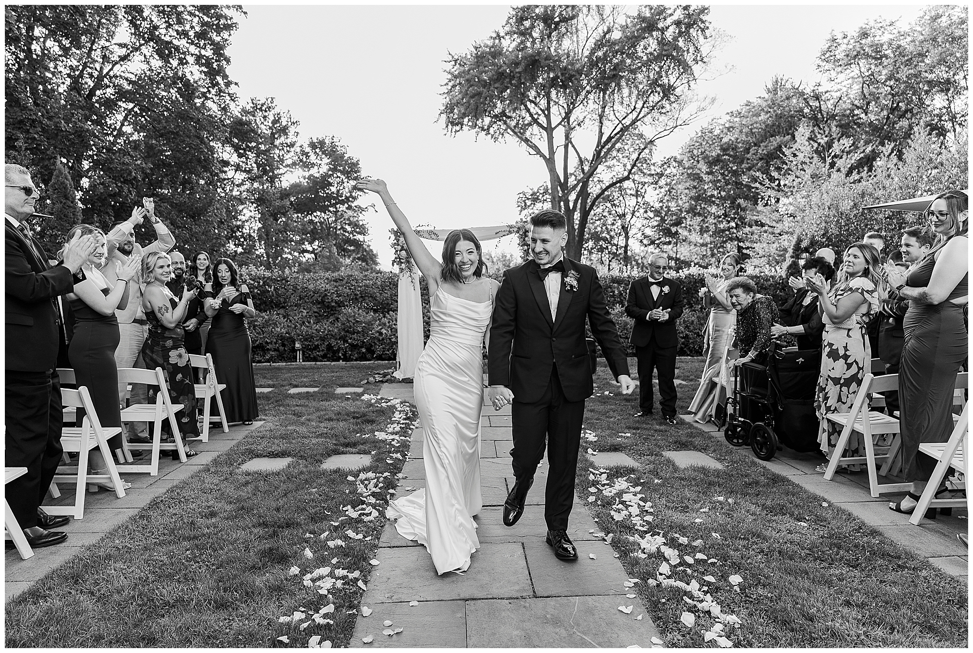 Modern wedding at The Briarcliff Manor