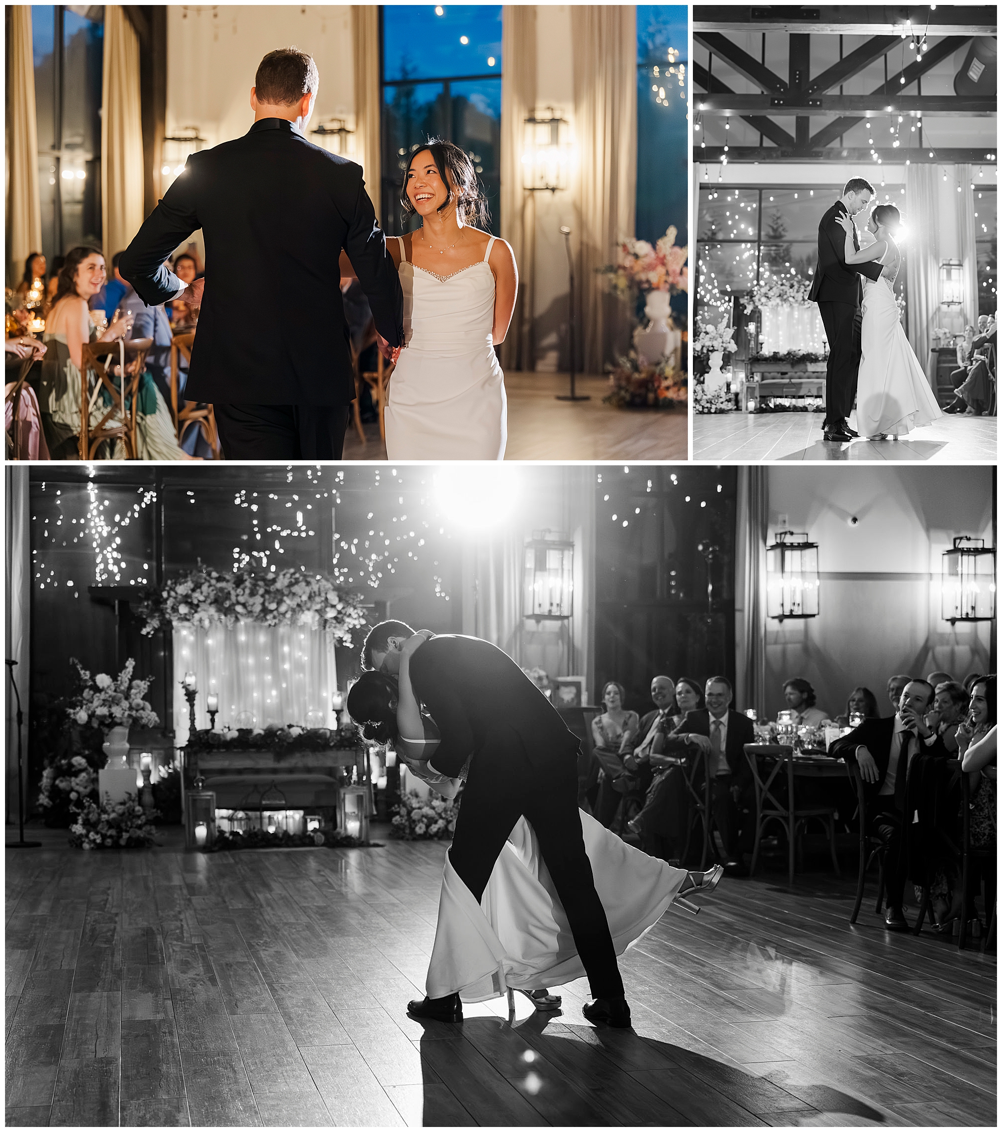 Romantic wedding at the Barn at Villa Venezia
