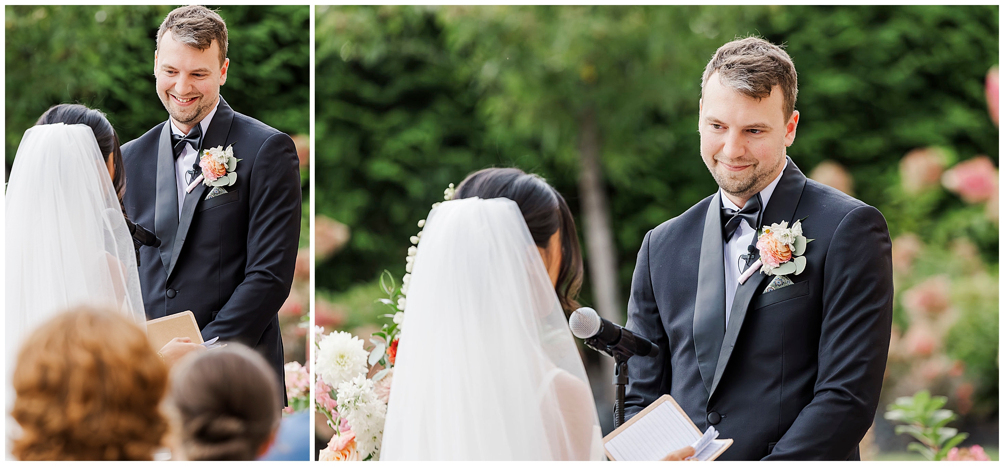 Candid wedding at the Barn at Villa Venezia
