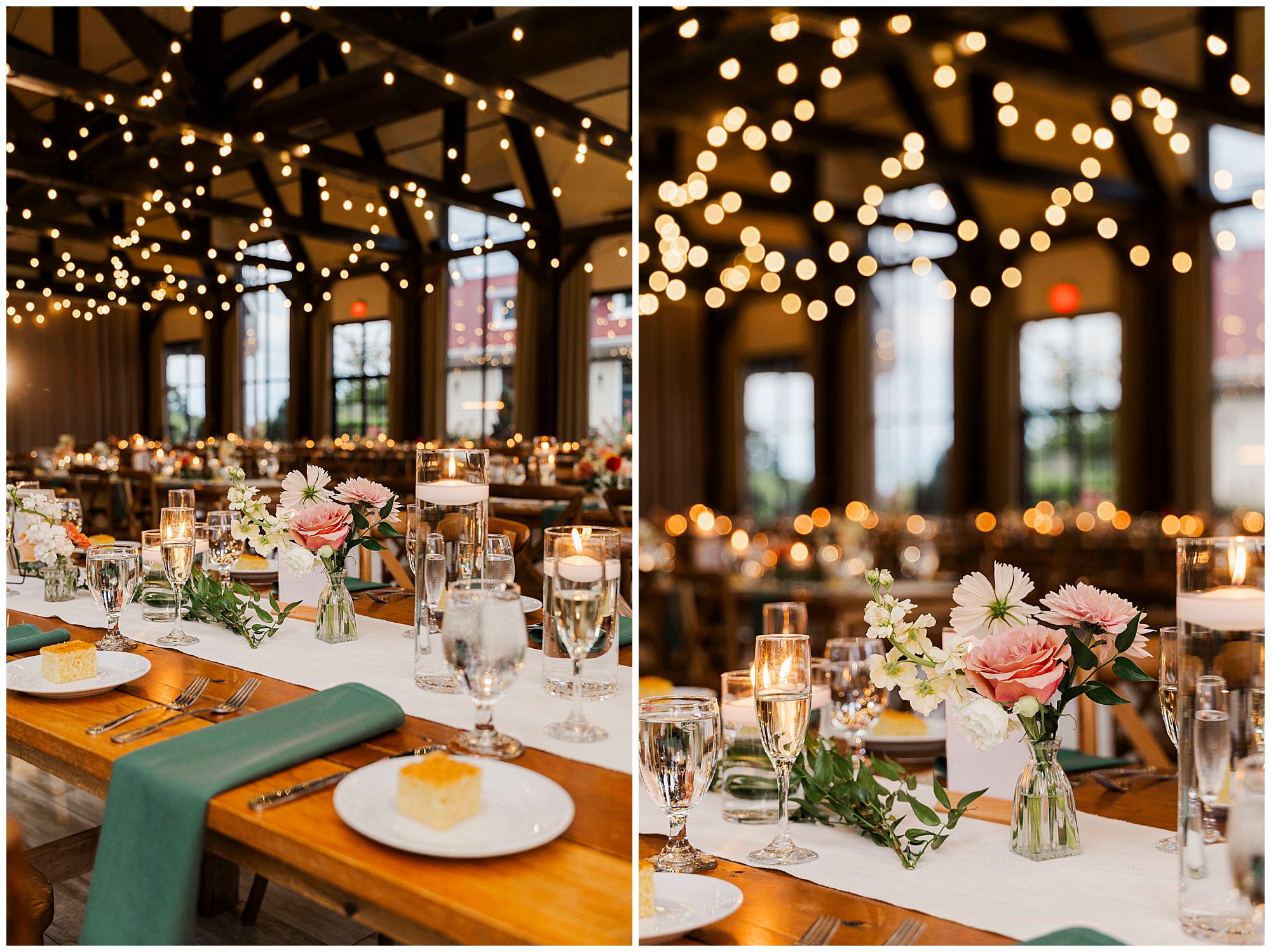 Authentic wedding at the Barn at Villa Venezia
