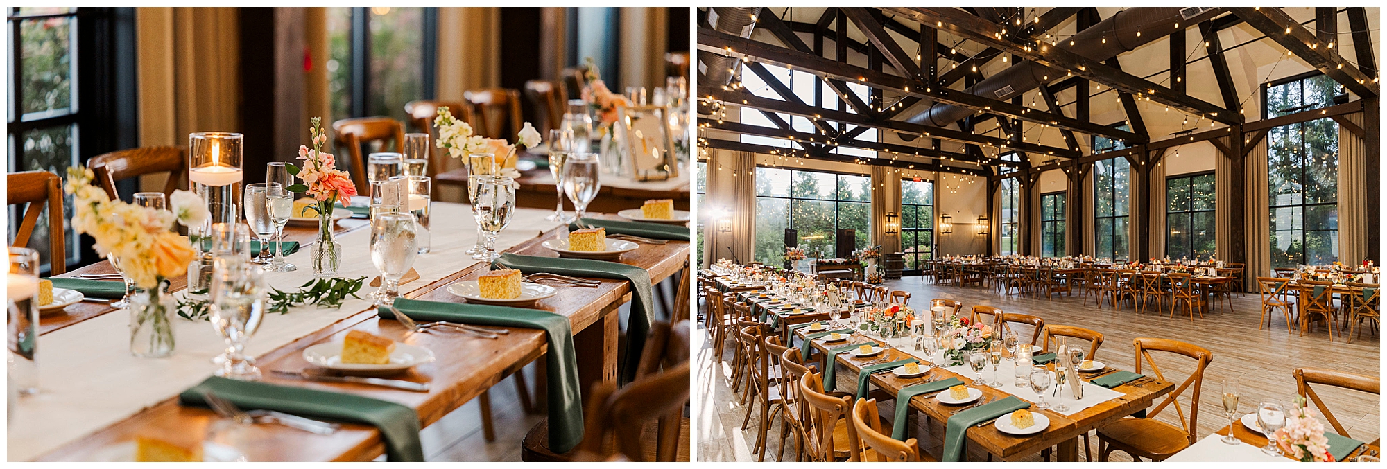 Sentimental wedding at the Barn at Villa Venezia