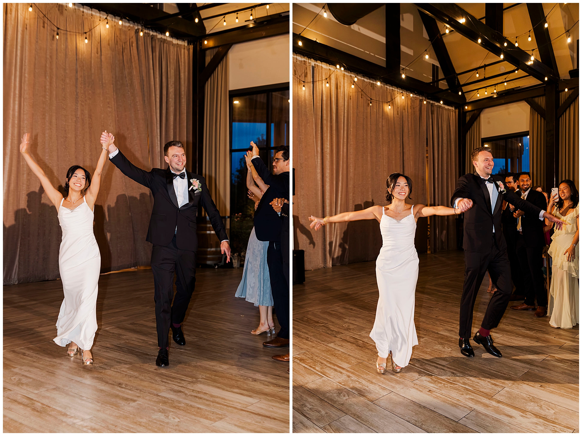 Incredible wedding at the Barn at Villa Venezia