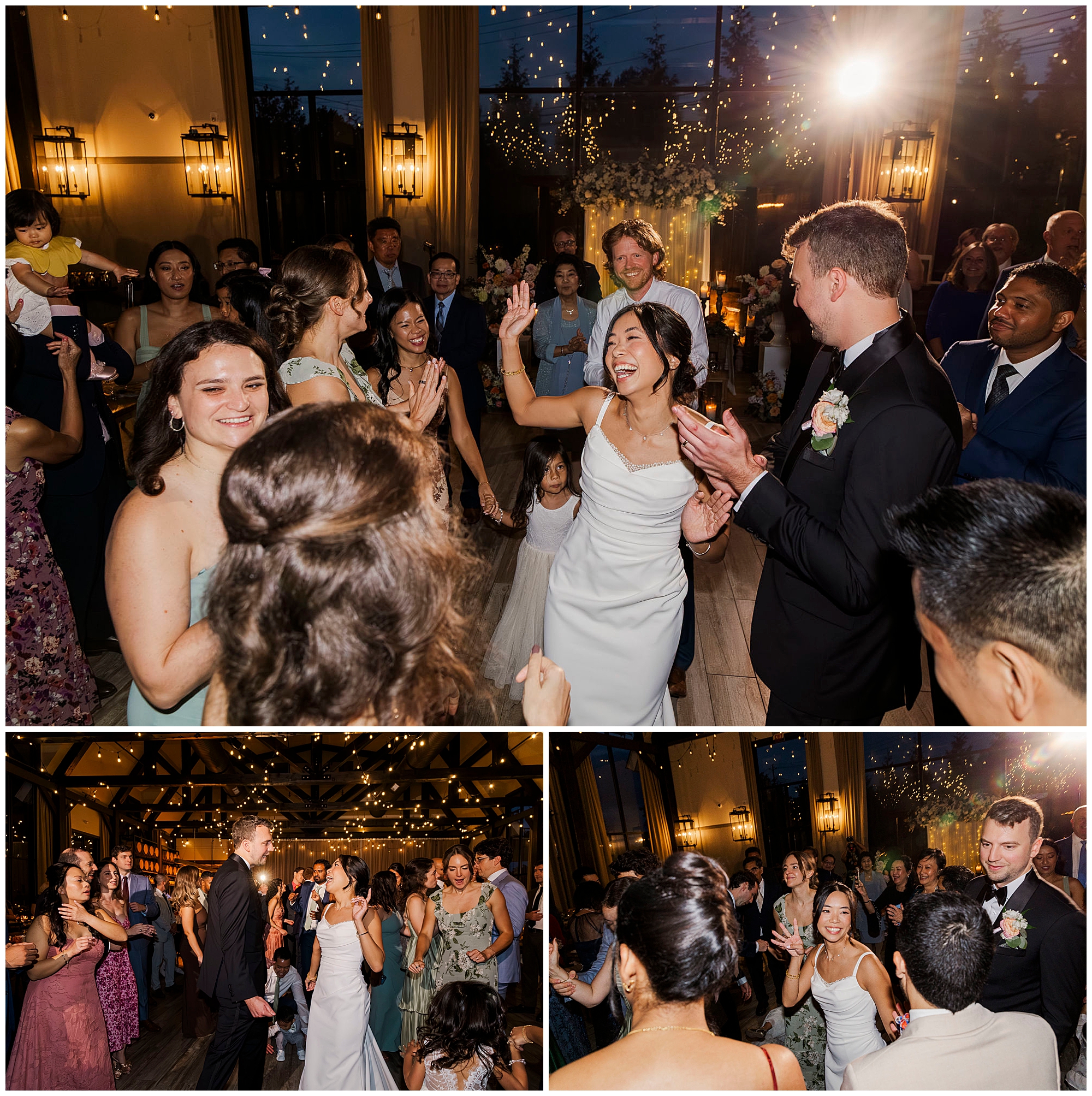 Awesome wedding at the Barn at Villa Venezia