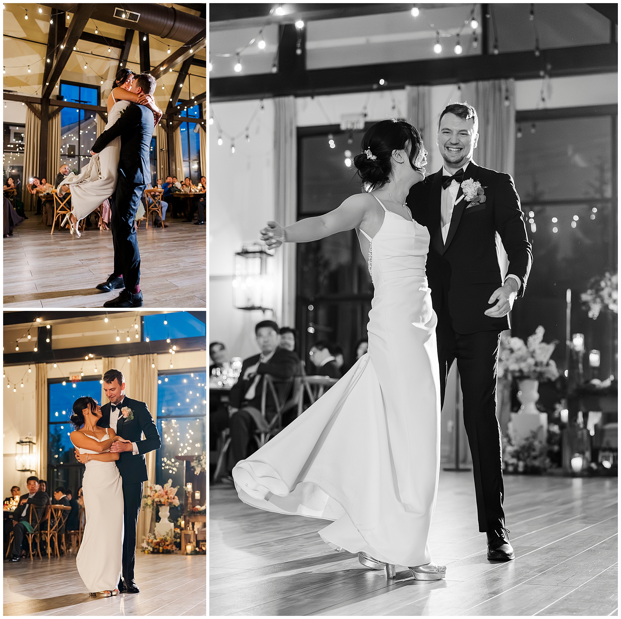 Playful wedding at the Barn at Villa Venezia