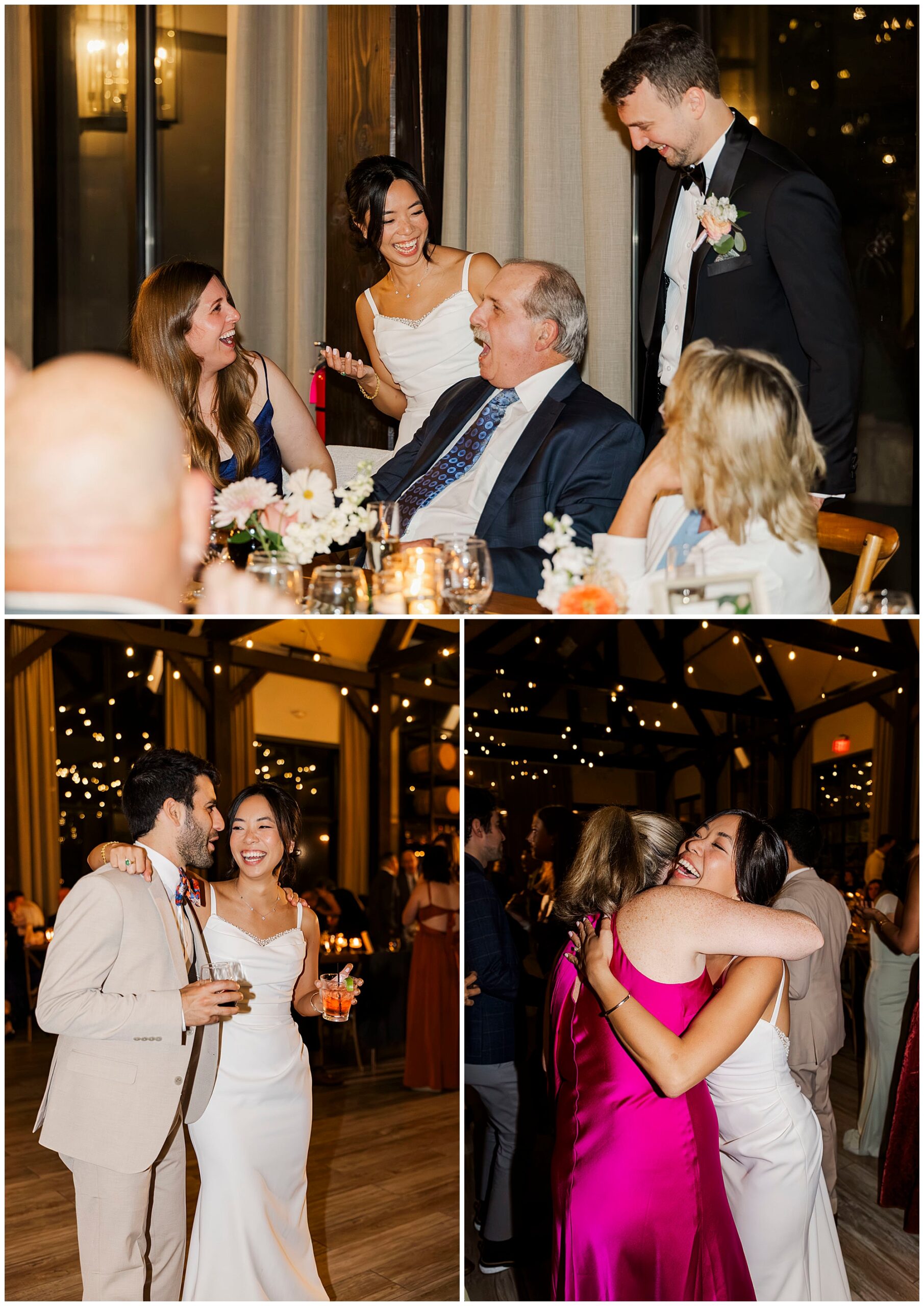 Terrific wedding at the Barn at Villa Venezia