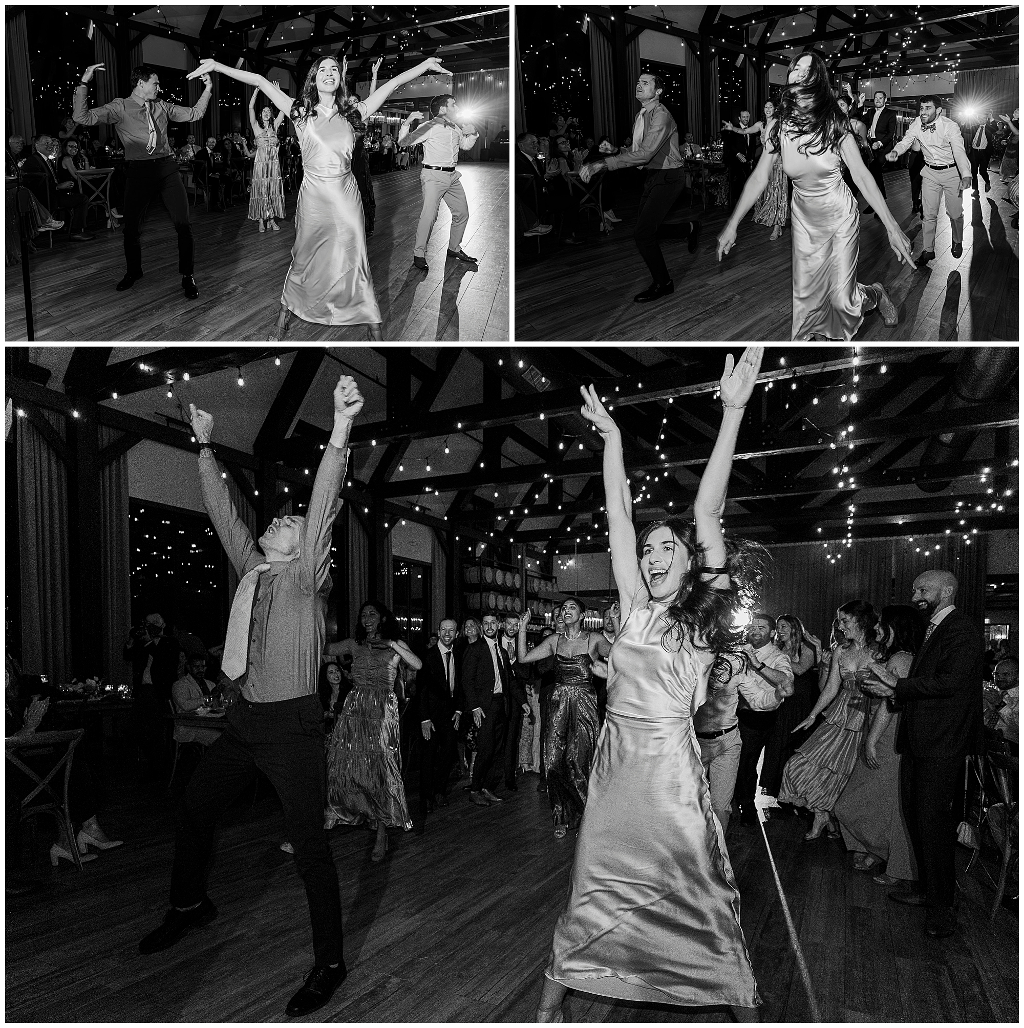 Cheeful wedding at the Barn at Villa Venezia