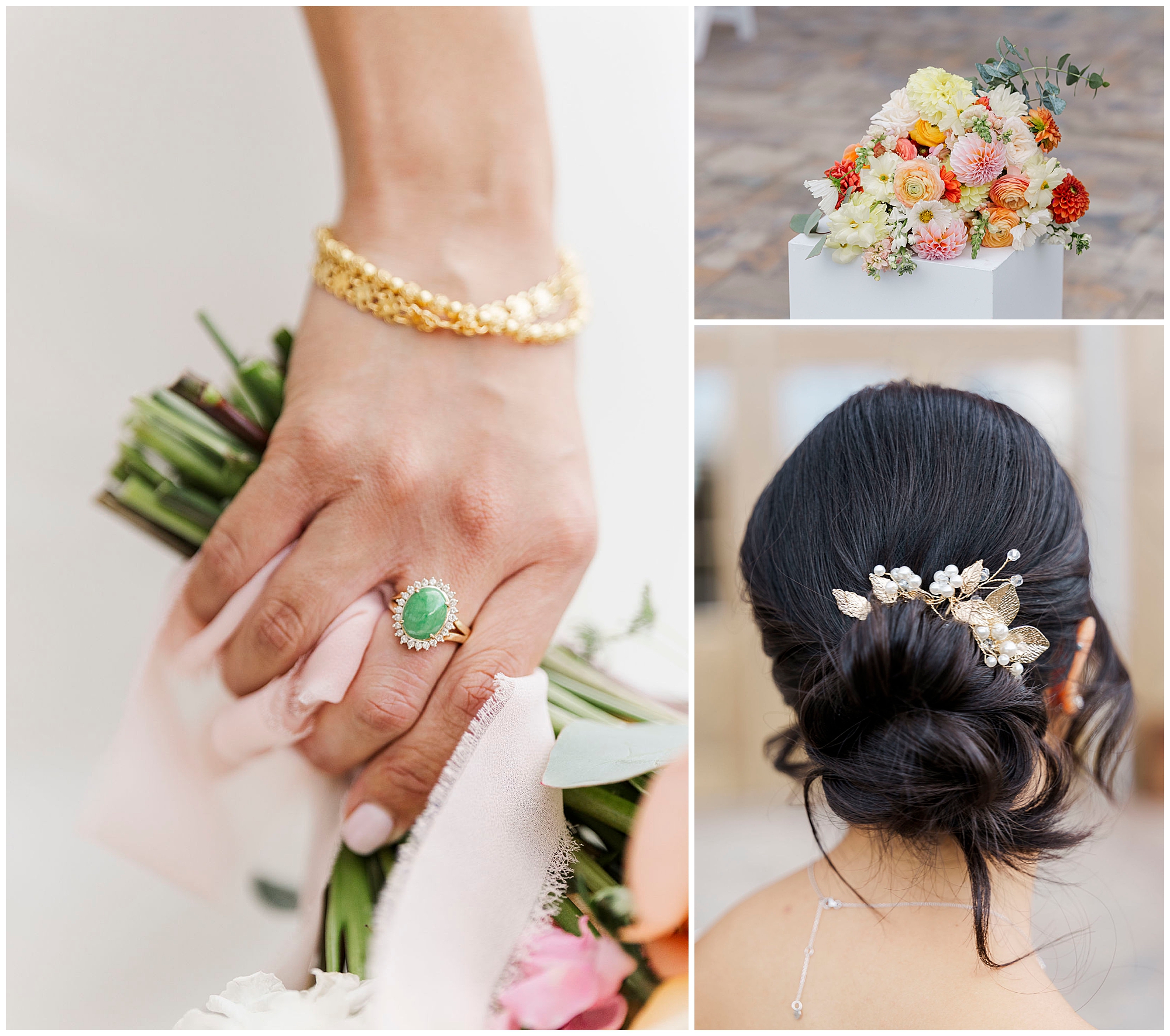 Romantic Barn at Villa Venezia wedding day