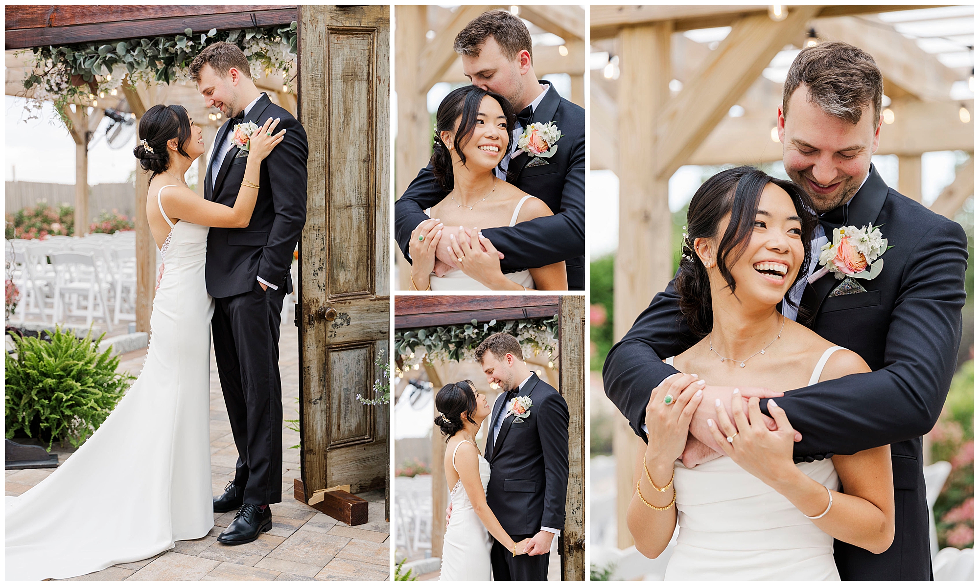 Laidback wedding at the Barn at Villa Venezia