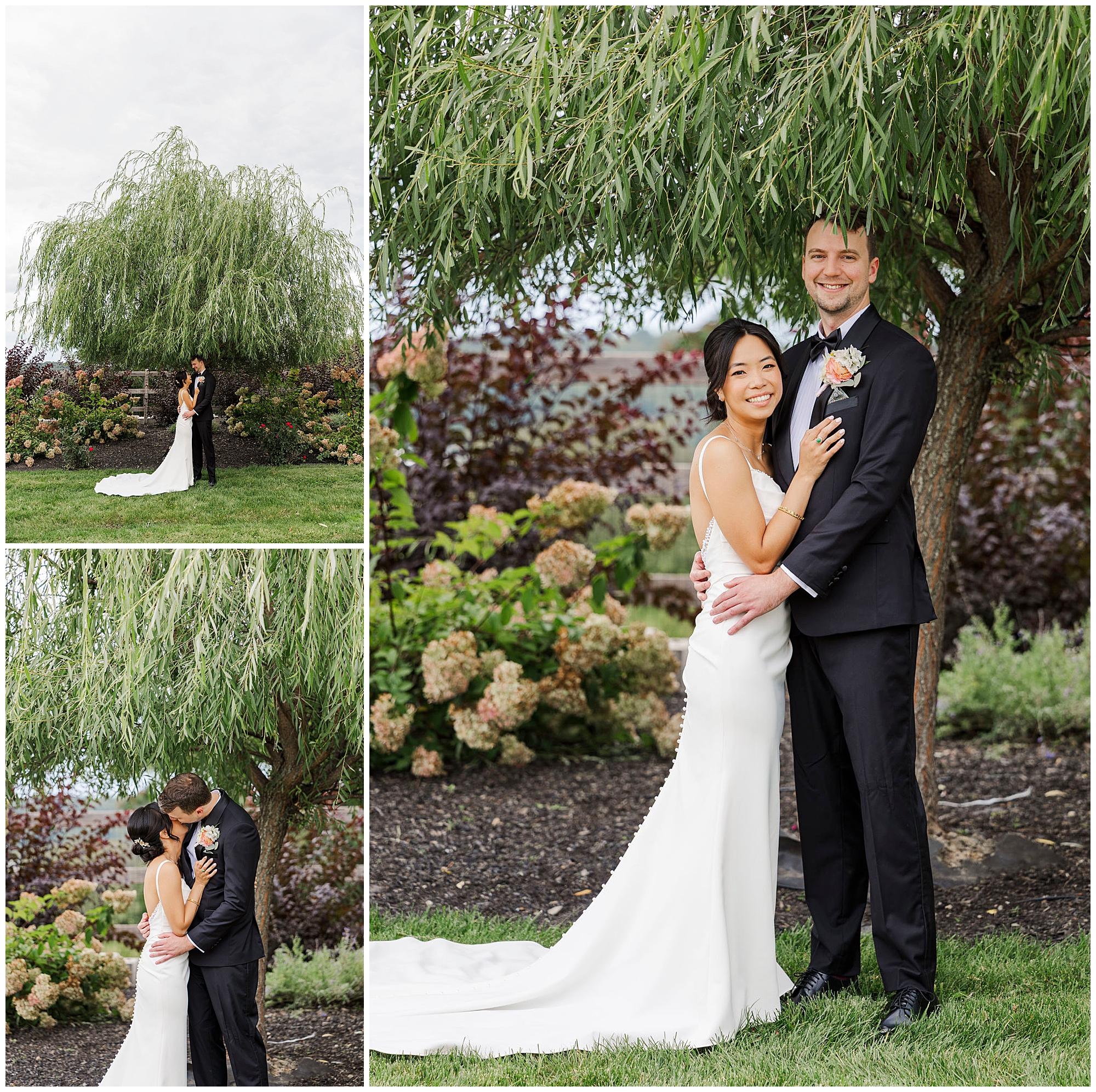 Lush wedding at the Barn at Villa Venezia