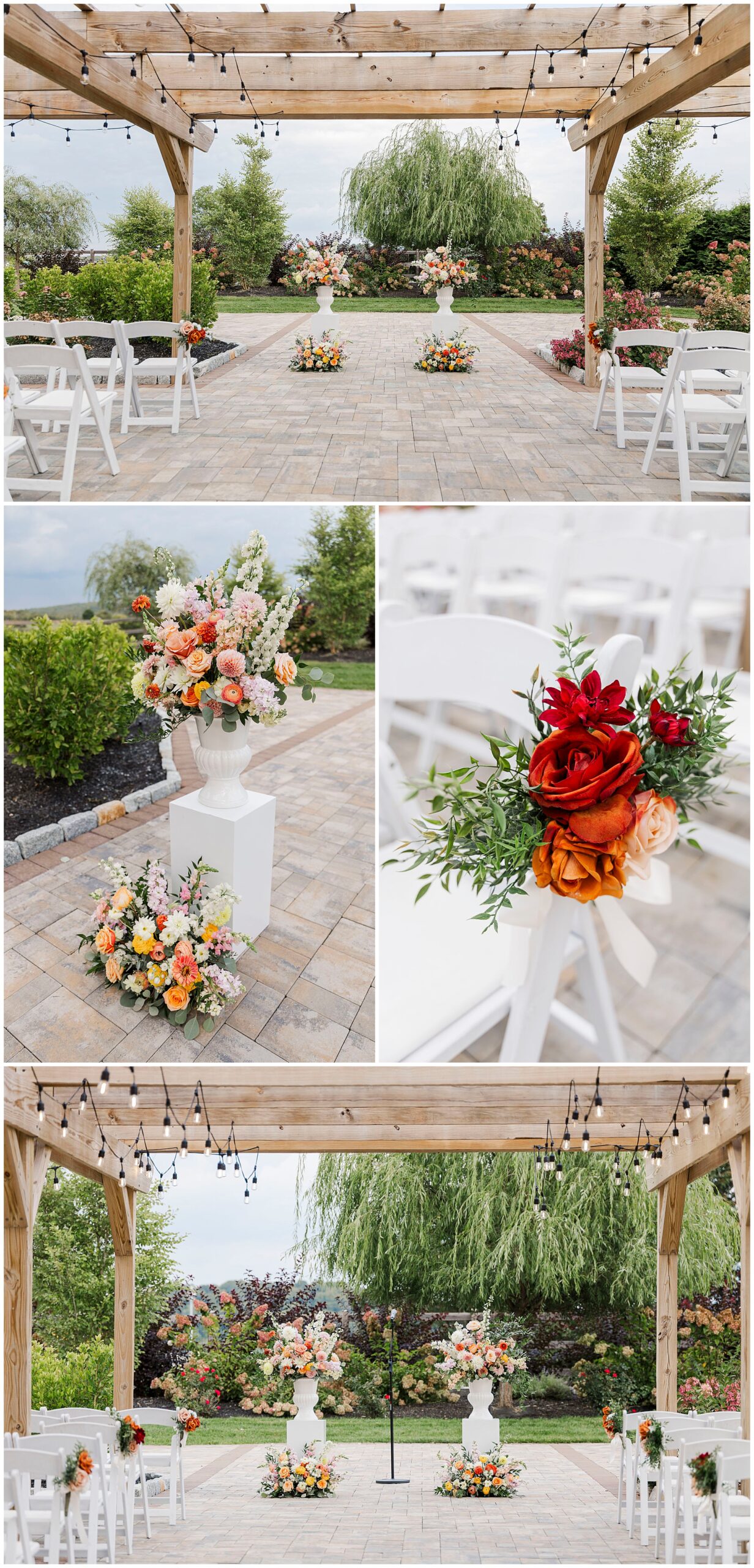 Chic wedding at the Barn at Villa Venezia