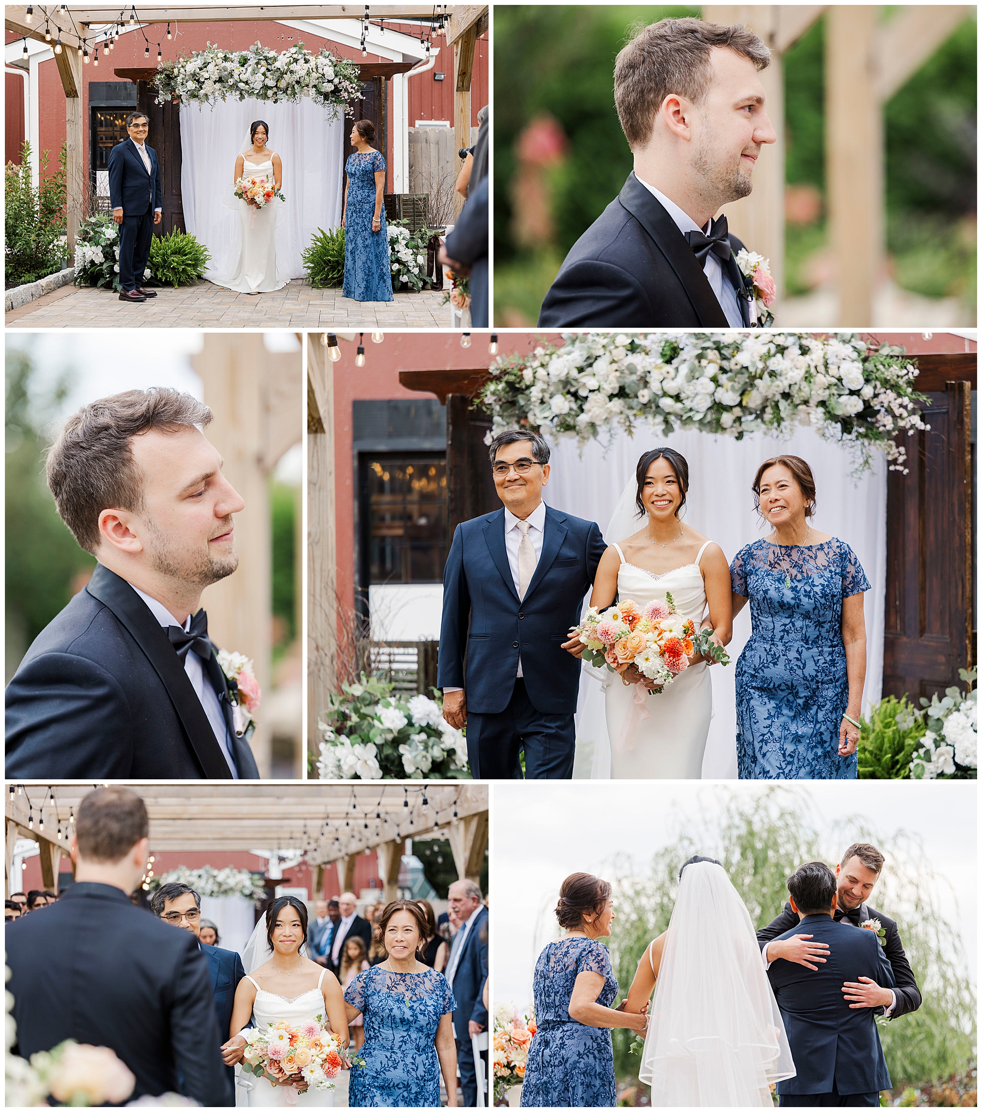 Picturesque wedding at the Barn at Villa Venezia
