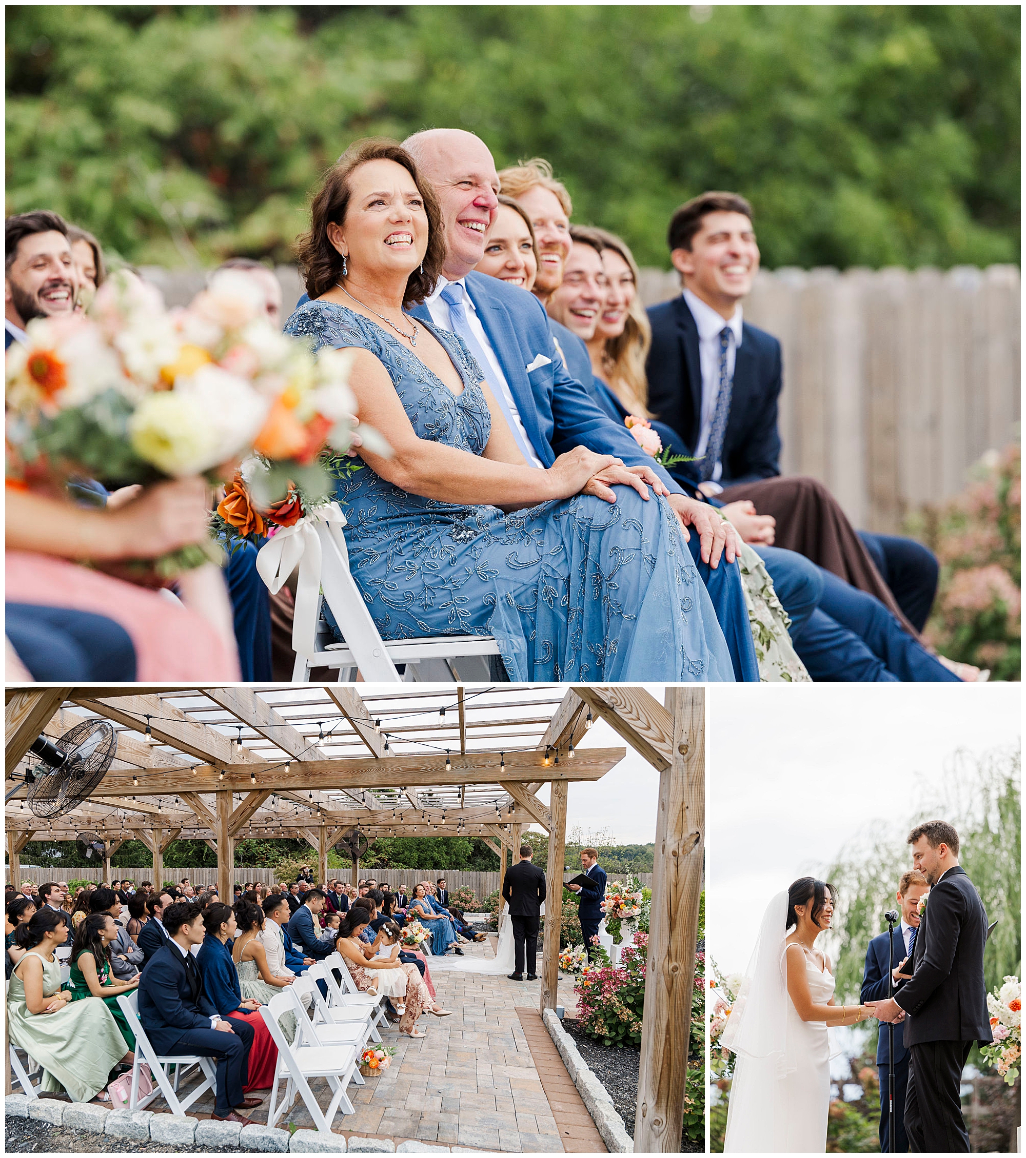 Adorable wedding at the Barn at Villa Venezia