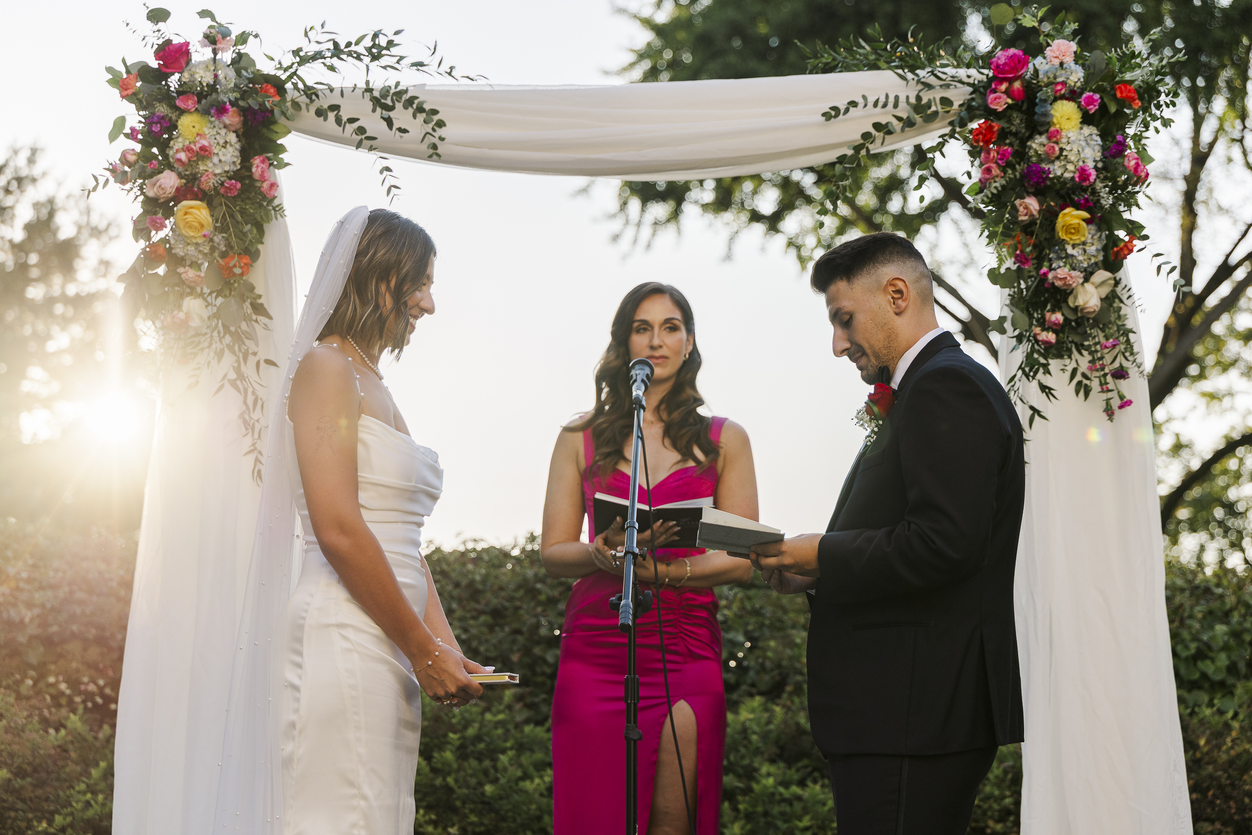 Relaxed wedding at The Briarcliff Manor