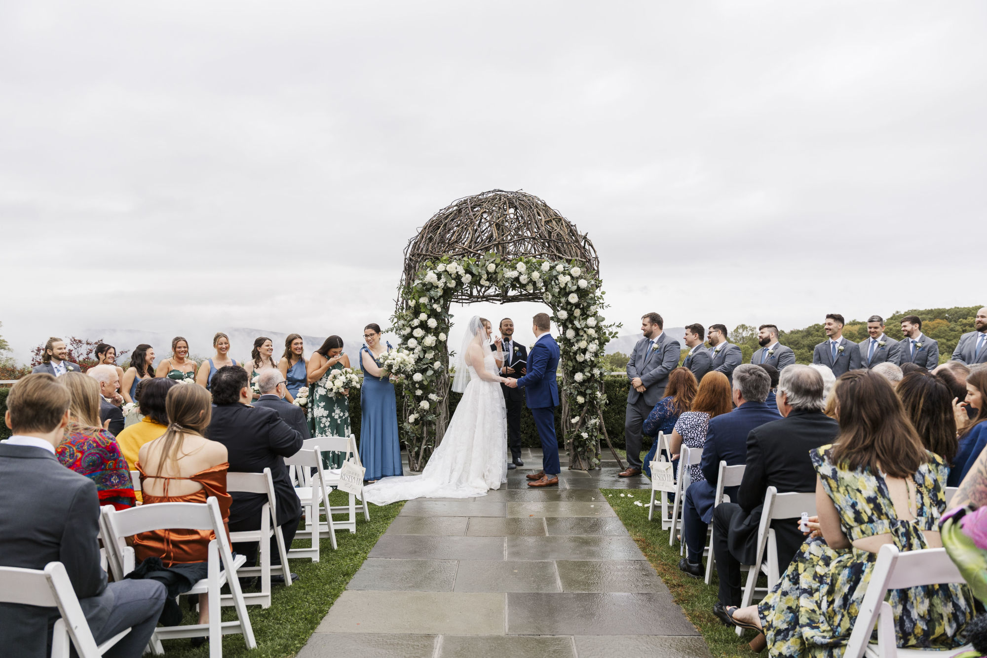 enchanting hudson valley garrison wedding