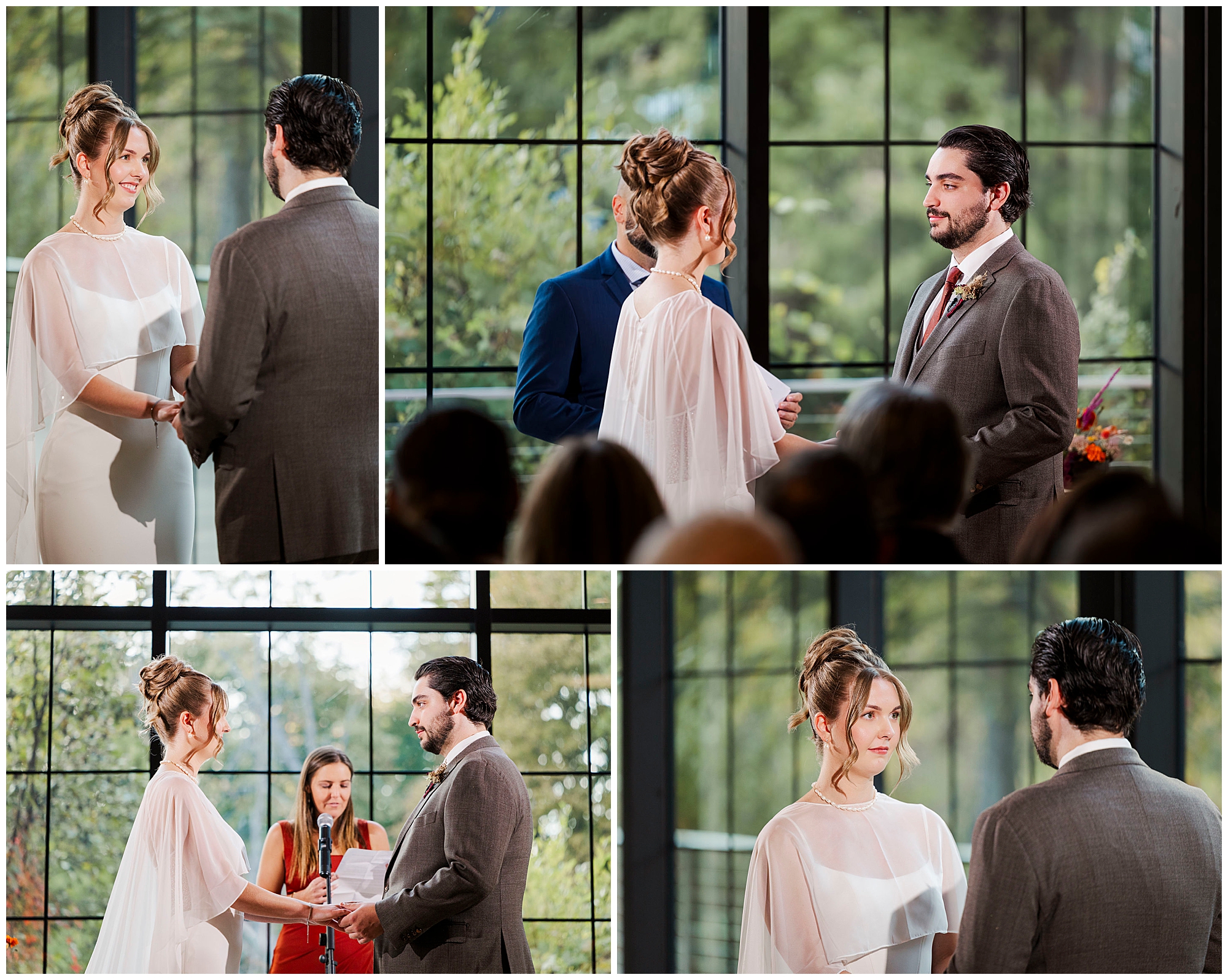 personal roundhouse wedding in beacon, ny