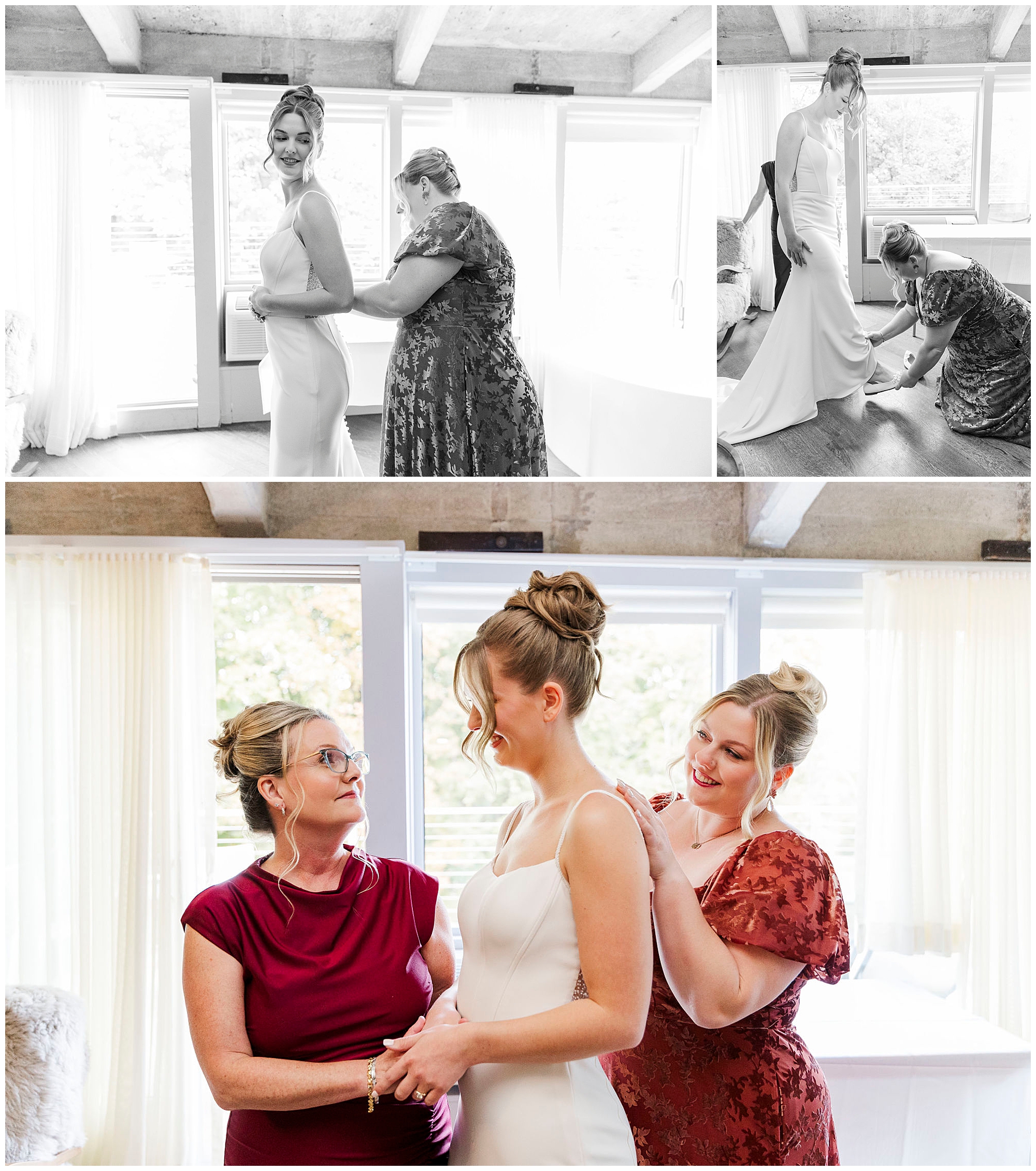 autumnal roundhouse wedding in beacon, ny