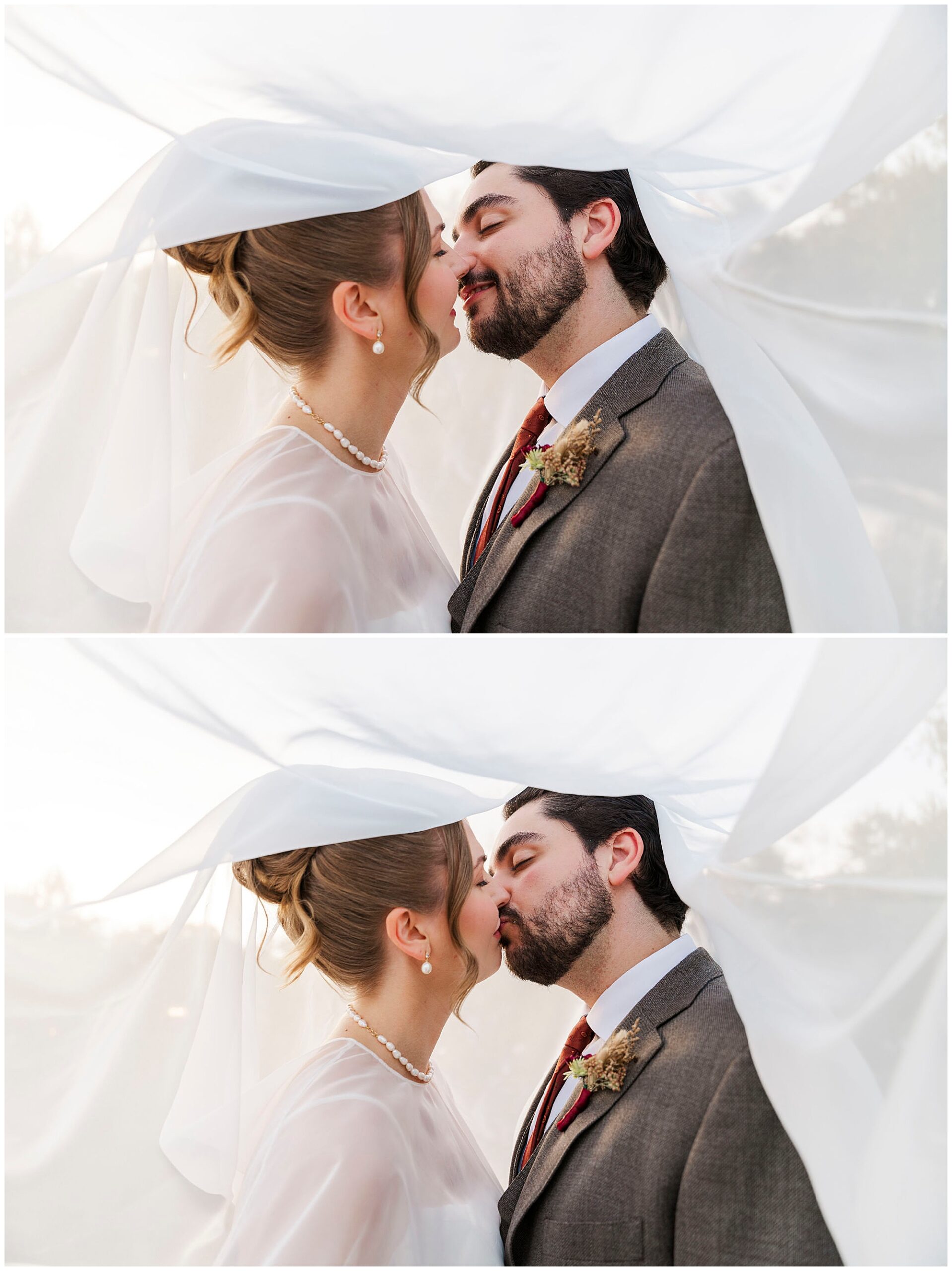 striking roundhouse wedding in beacon, ny