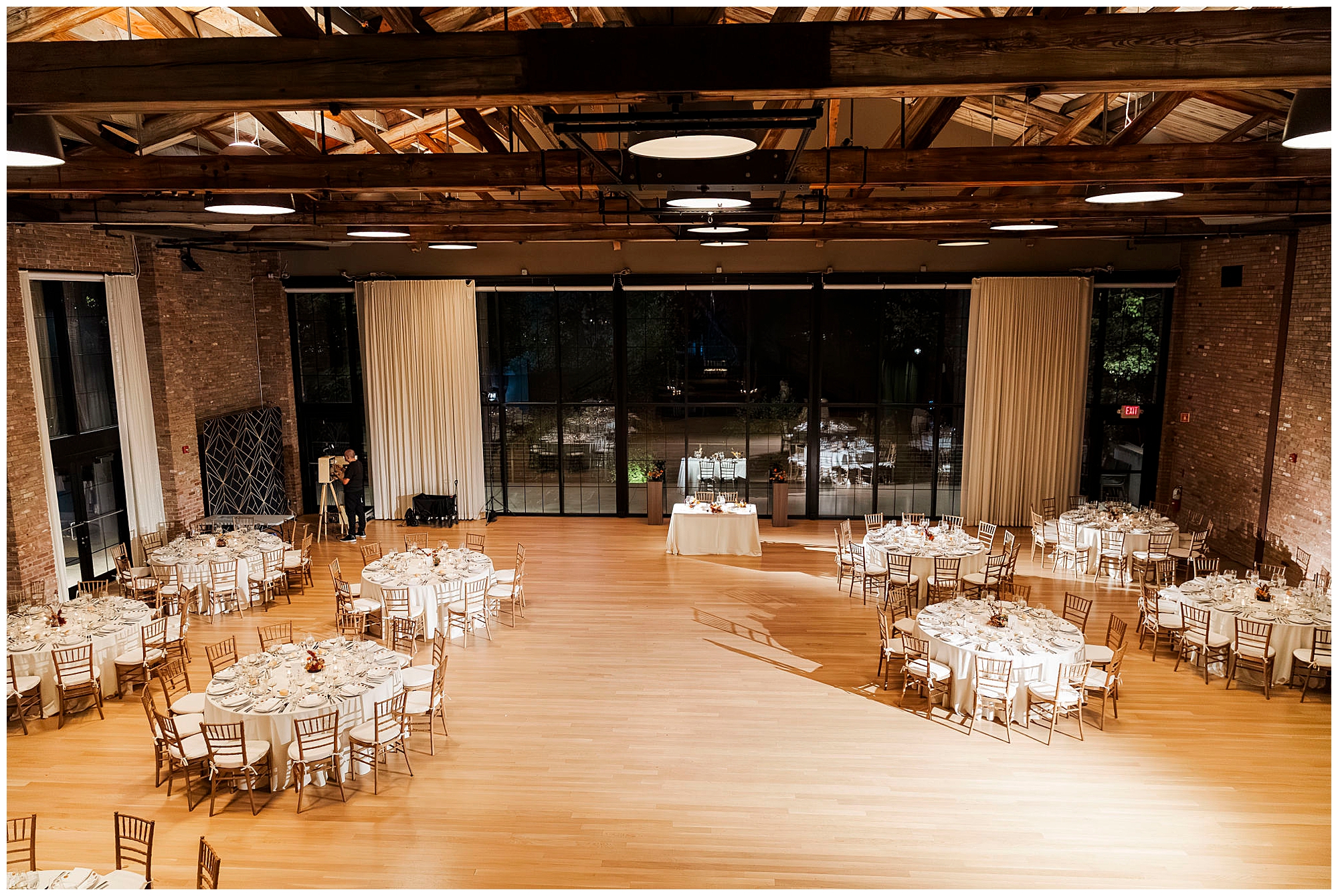 joyful roundhouse wedding in beacon, ny