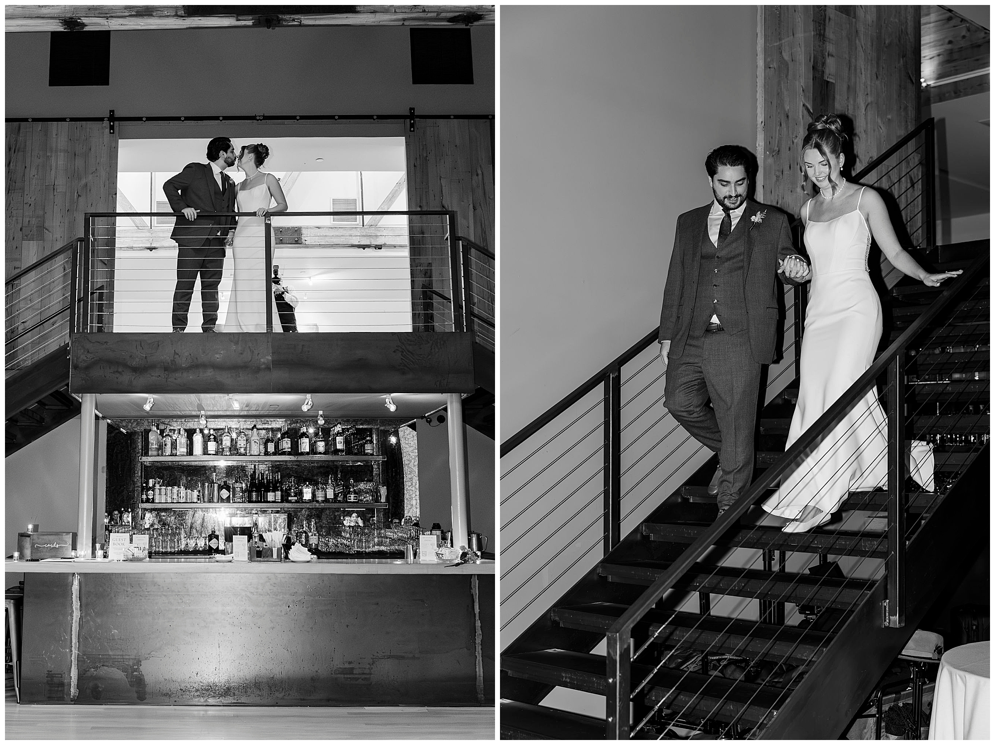 flawless roundhouse wedding in beacon, ny